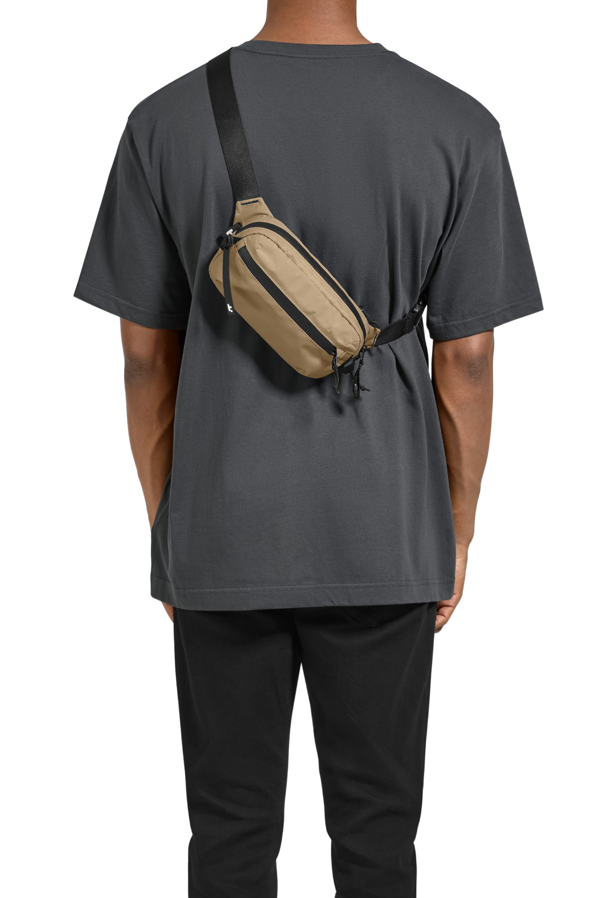 Tomtoc-Aviator T33 Khaki 1.5L Accessory Hand and Shoulder Bag - T33S1K1 1