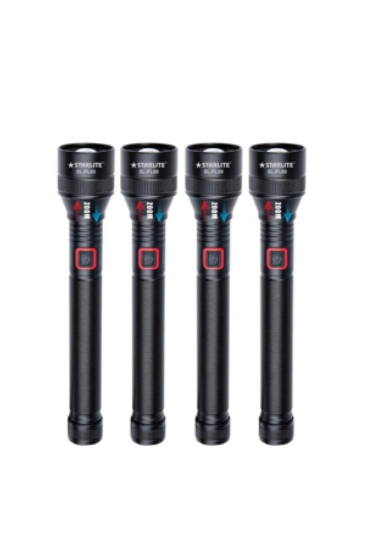 Generic-STARLITE 4-in-1 SL-FL100 Rechargeable Flashlight Combo – 30W Laser LED, 2000 Lumens 1