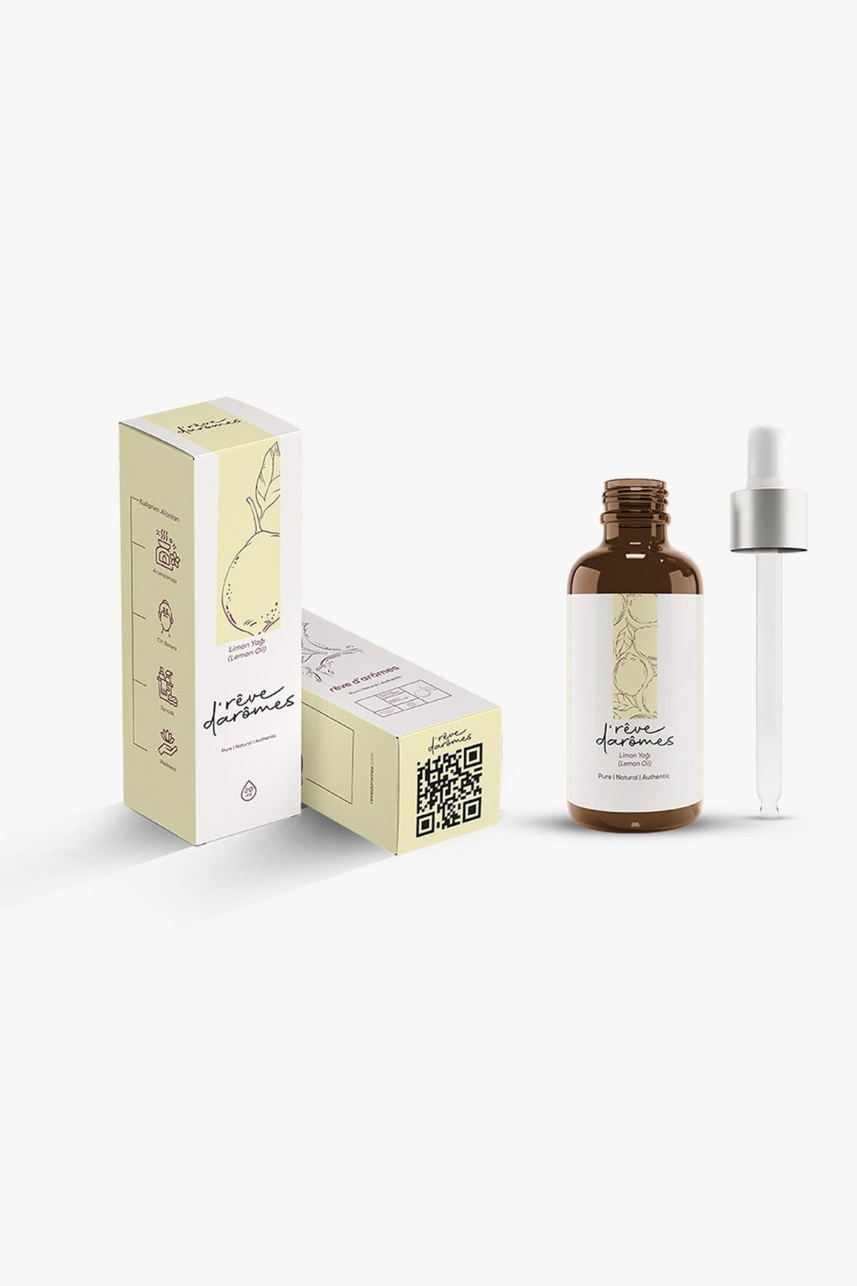 Rêve d’Arômes %100 Doğal Limon Yağı – 20 ml
