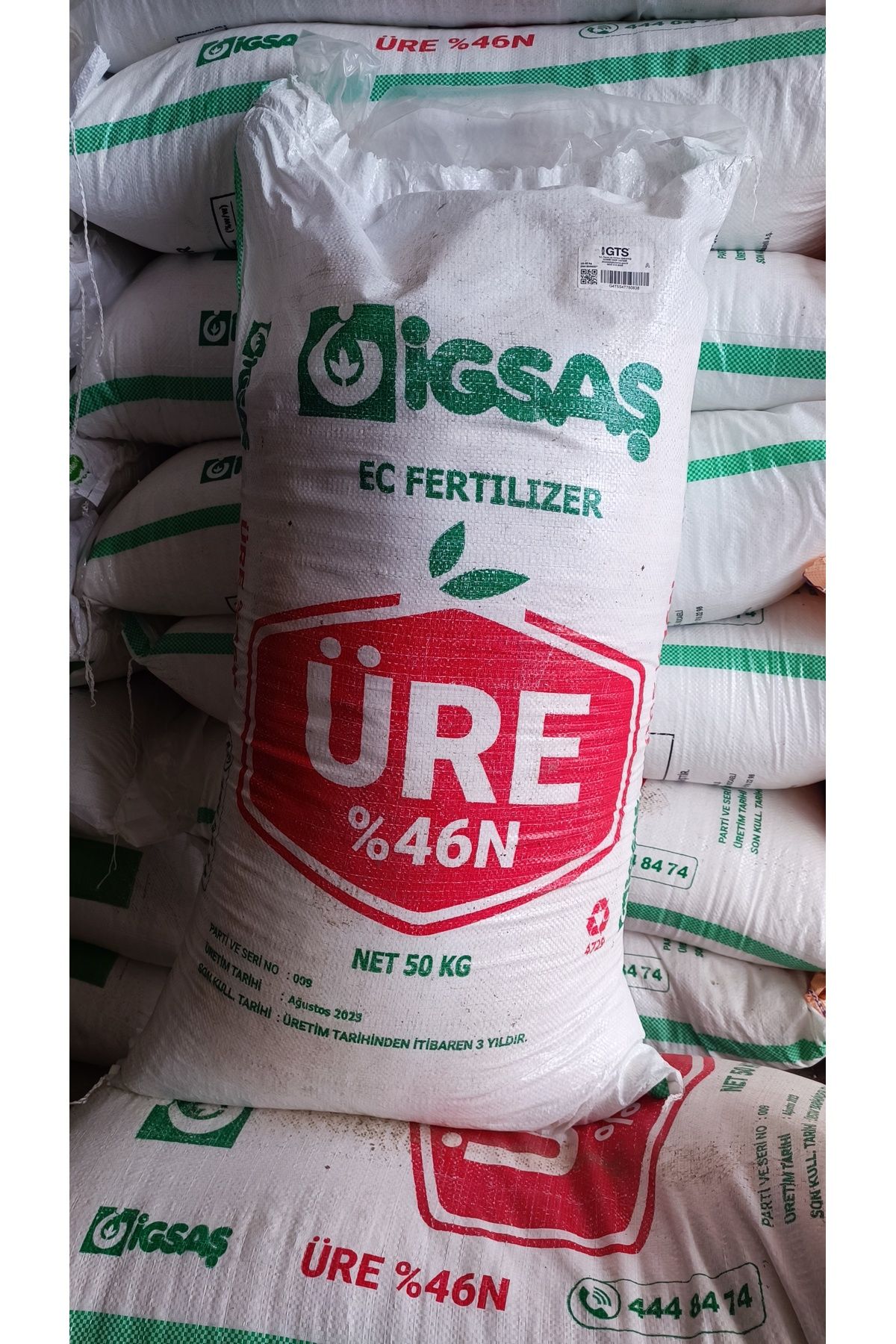 İGSAŞ 2 Kg Igsaş %46 Saf Azot Granül Üre Gübresi (TARTILARAK FARKLI AMBALAJDA GÖNDERİLECEKTİR.)
