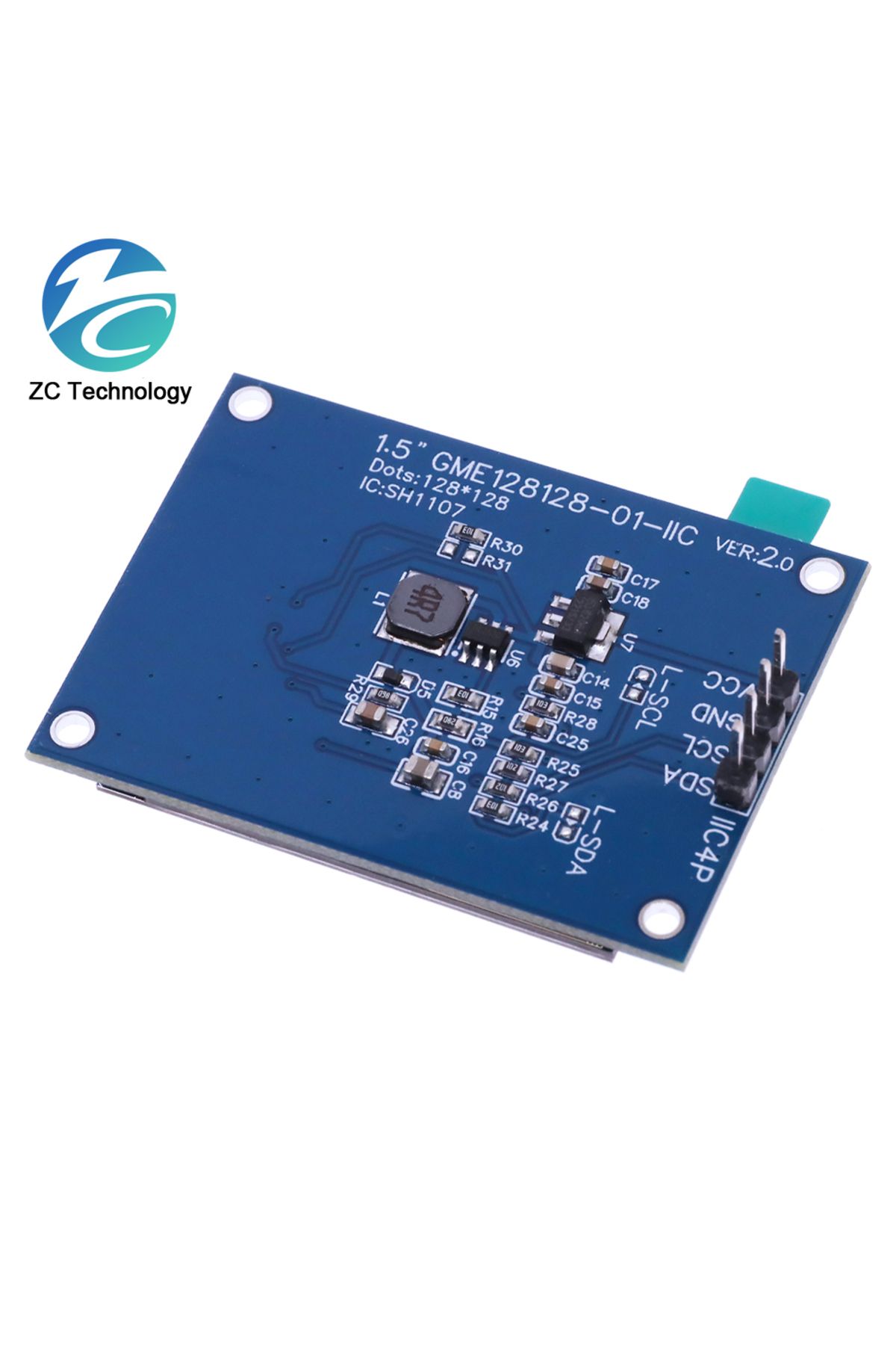 Choice-ALL NEW 1.5 Inch 128x128 OLED Shield Screen Module High quality Product For Raspberry Pi For STM3... 4