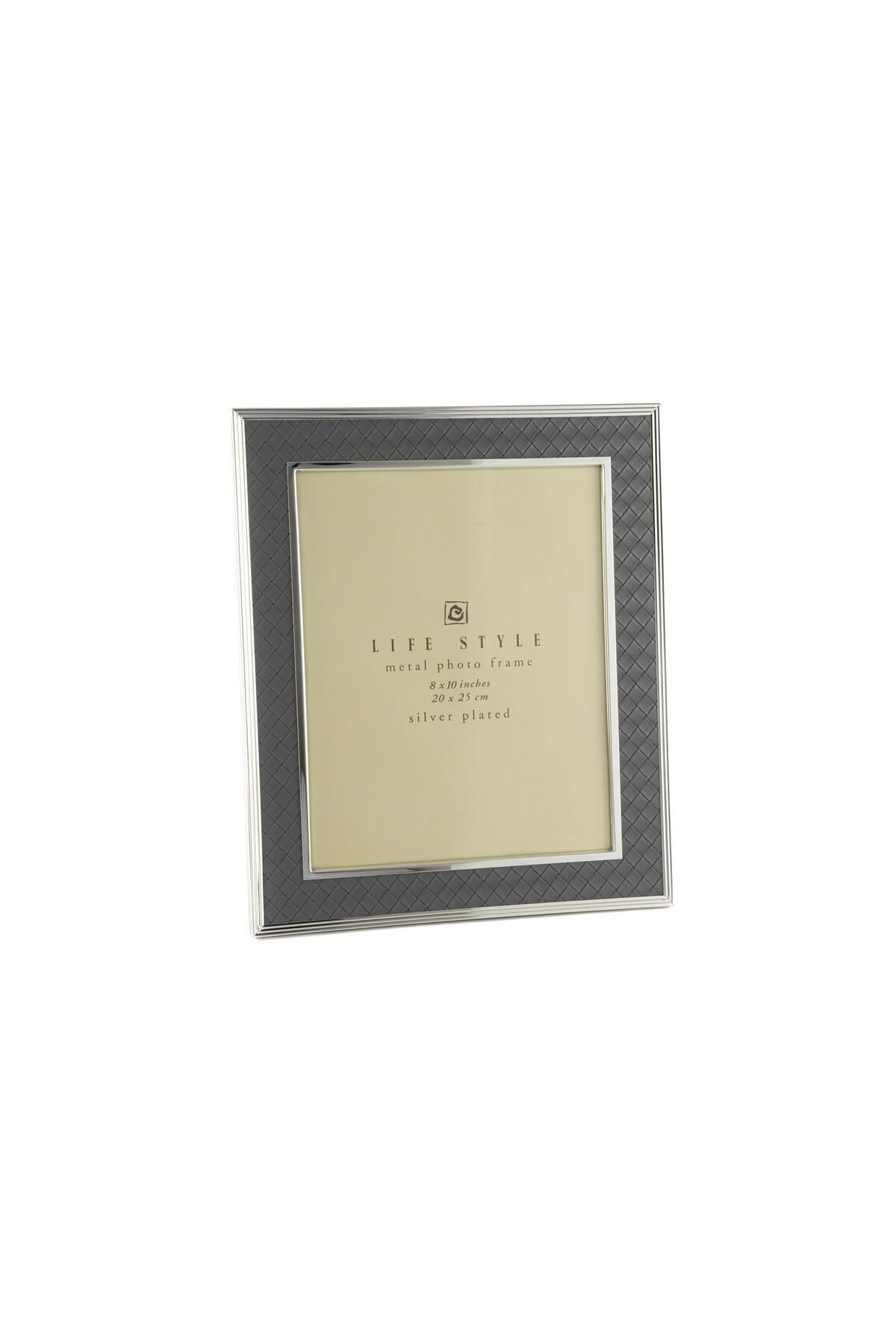 Mikasa Moor MİKASA MOOR Gri Gümüş Deri Çerçeve 20x25cm
