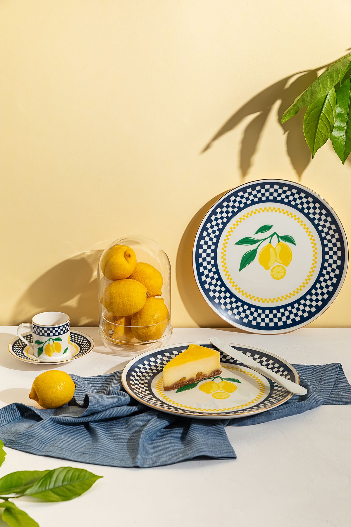 PORSER Blue Zest Chic 6 Parça Servis Seti