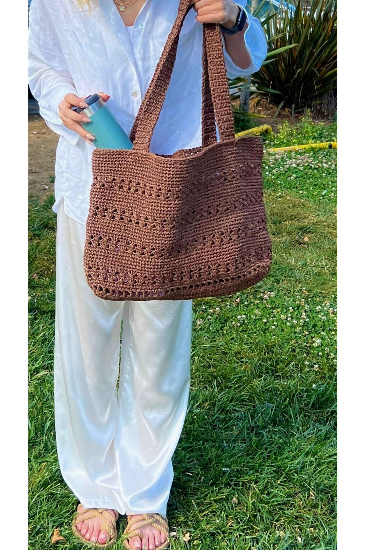 Kels Hasır Çanta