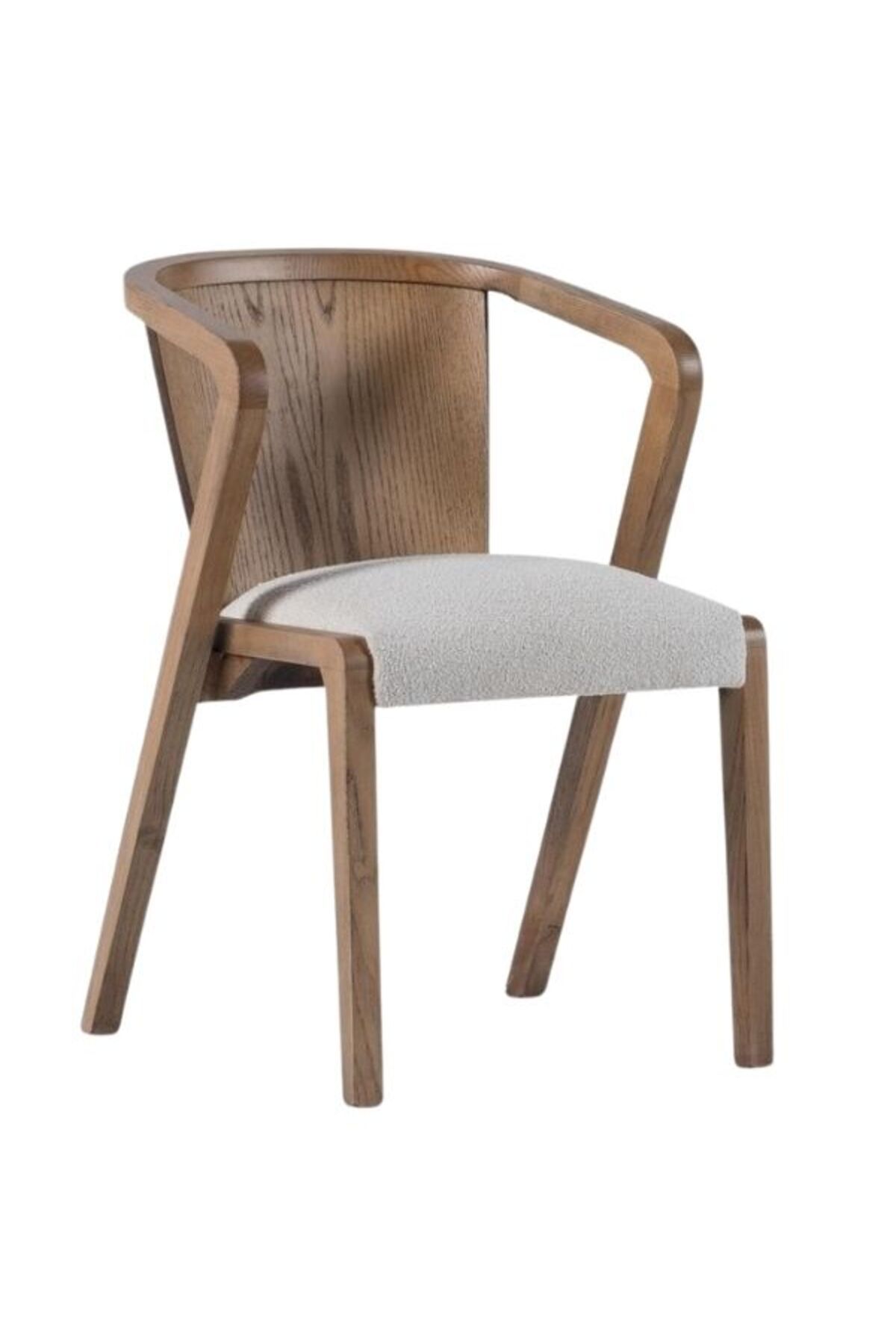 Gazzini Furniture Bianca Teddy Ahşap Sandalye