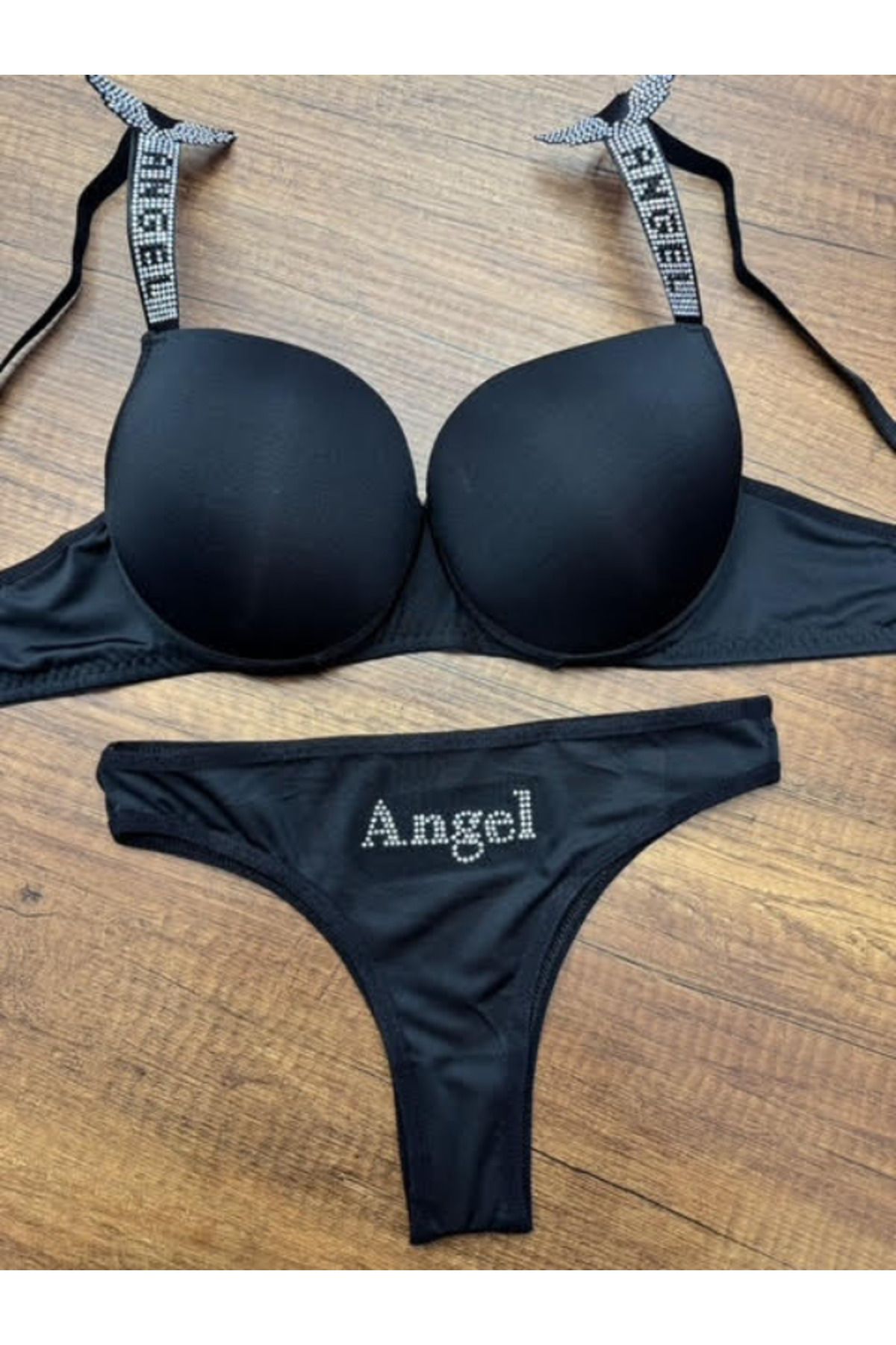 JUPİEL Stella Lingerie Angel Taşlı Takım