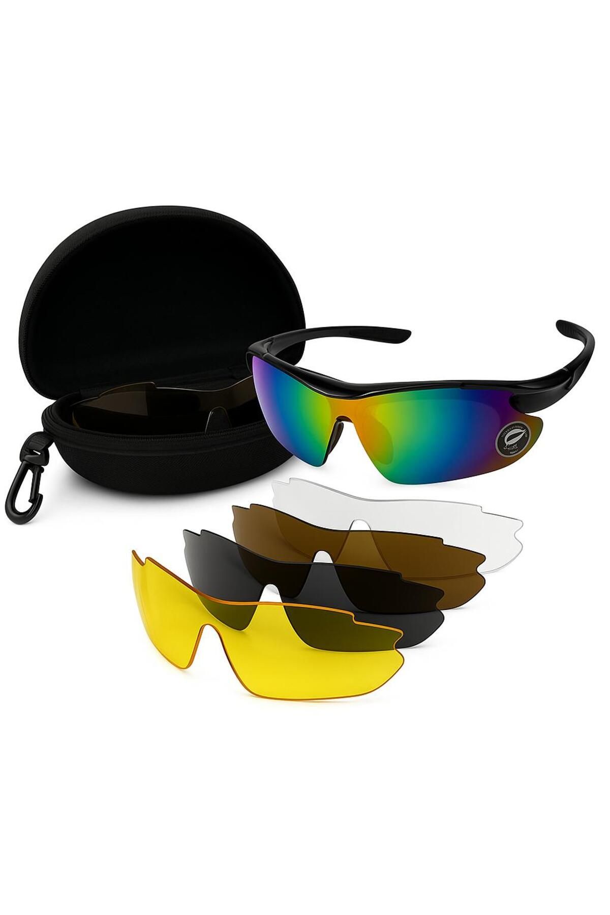 Jwl Motosiklet Bisiklet Motor Outdoor Taktik 5 Camlı Güneş Gözlüğü Modelleri