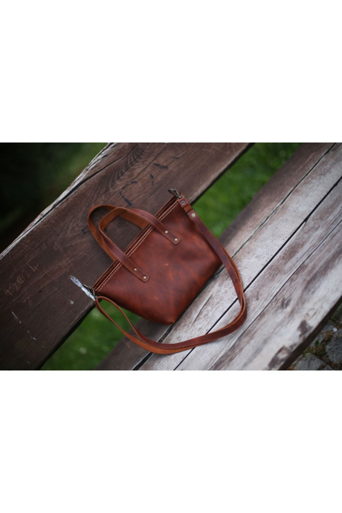 zarif atölye Fiora çantası handmade Leather