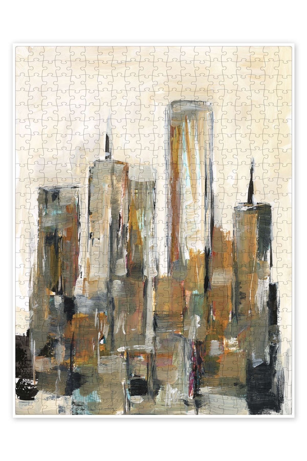 Jeronkarji Urban Daylight II 500 Parça Puzzle Yapboz Şehir Manzara Temalı Hobilik
