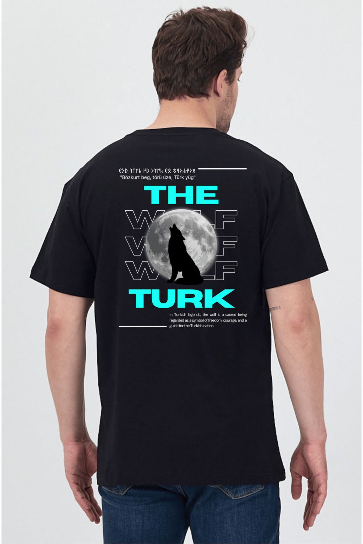 yakamor Unisex Ön Arka Baskılı T-Shirt