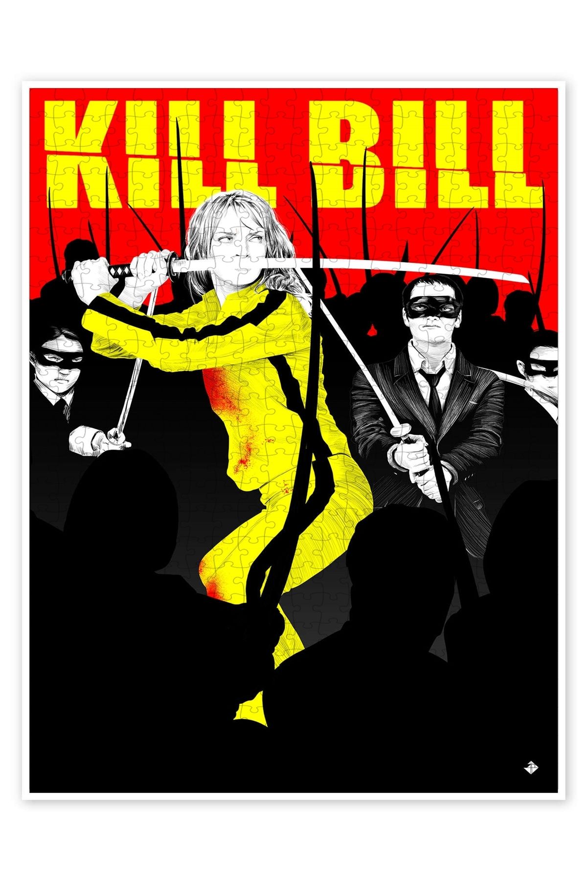 Jeronkarji Kill Bill 500 Parça Puzzle Yapboz Klasik Film Temalı