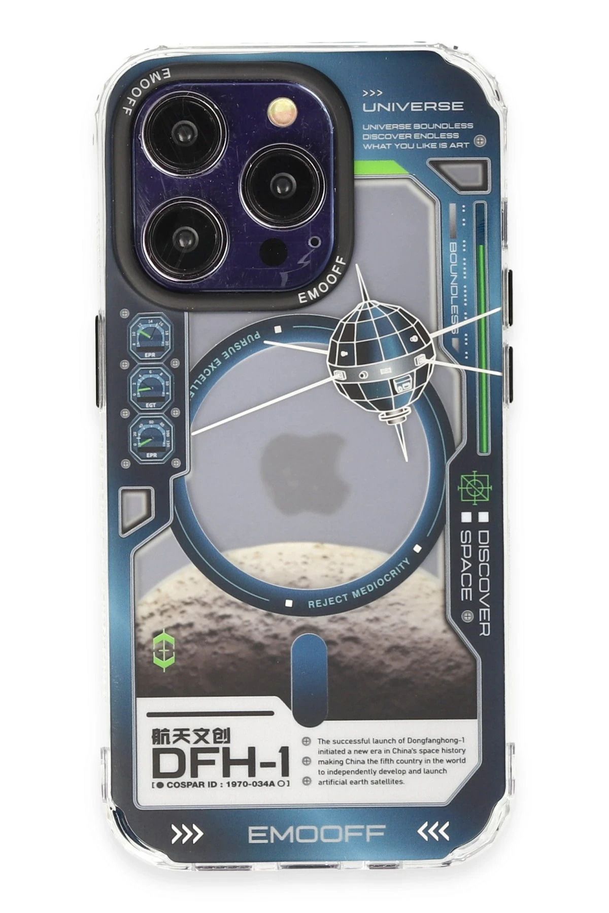 CepteToptan iPhone 14 Pro Max Uyumlu Kılıf Clone Space Magsafe Kapak - Clone - 5