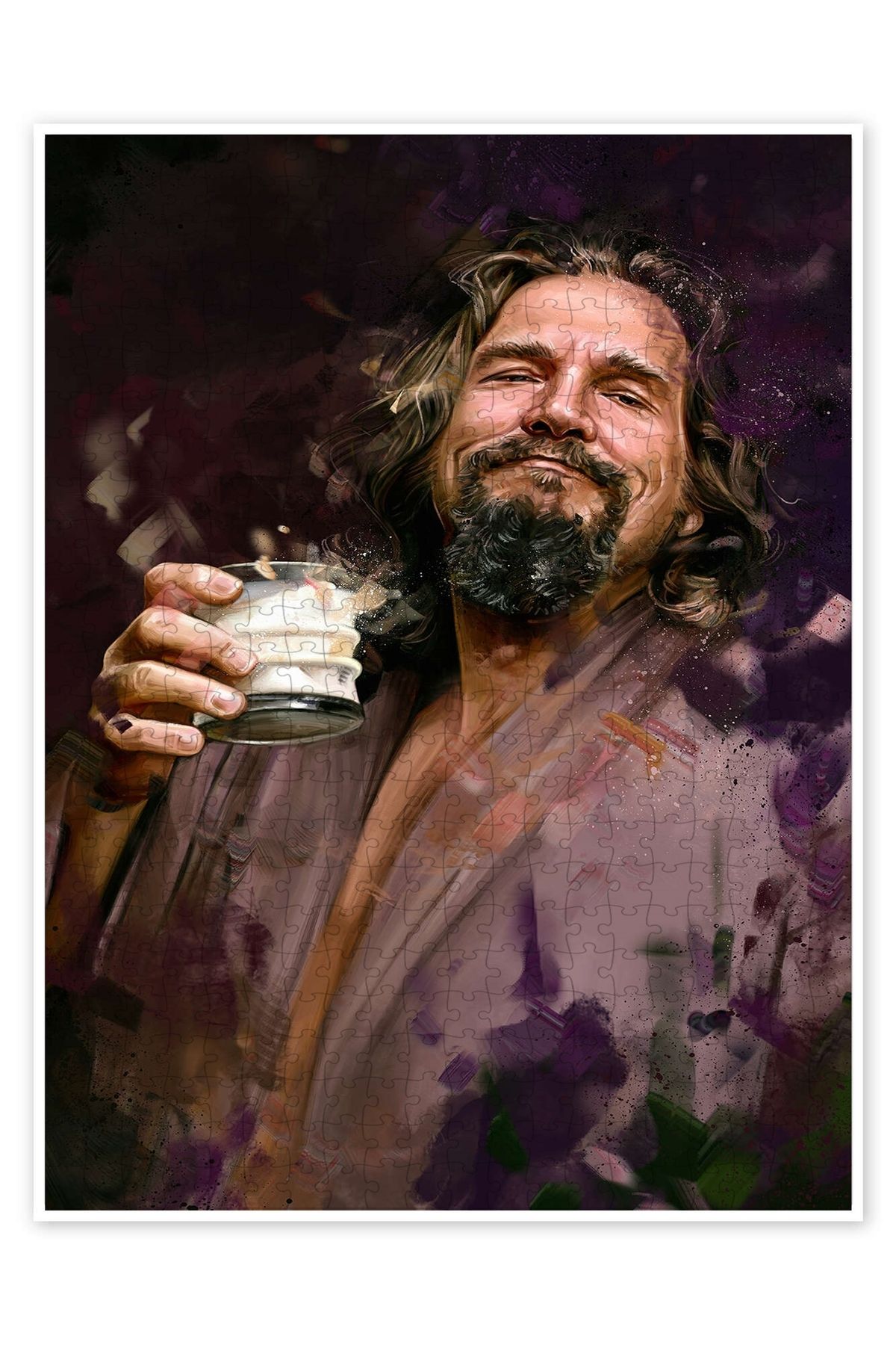 Jeronkarji Büyük Lebowski 500 Parça Puzzle Yapboz Mutfak Temalı Yetişkinler için