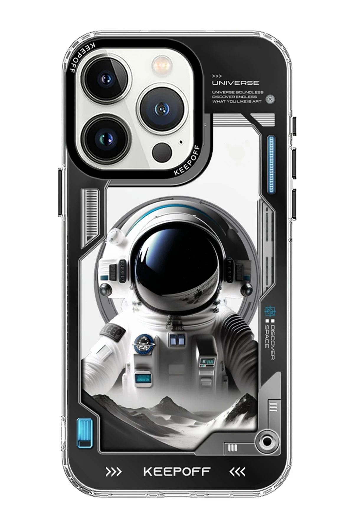 CepteToptan iPhone 15 Pro Max Aerospace Magsafe Kapak - Spaceman