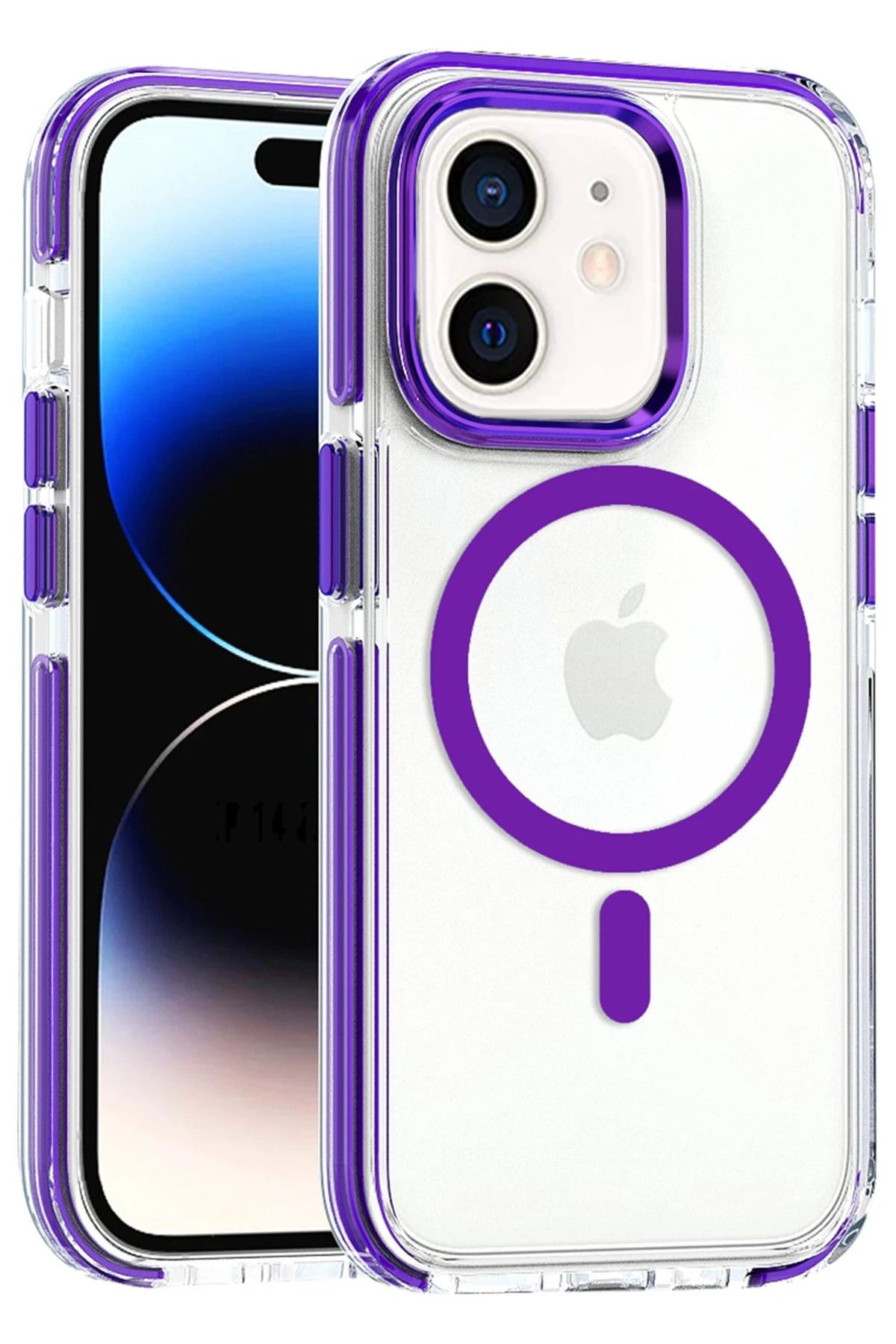 CepteToptan Joko iPhone 11 Bella Magsafe Kapak - Derin Mor