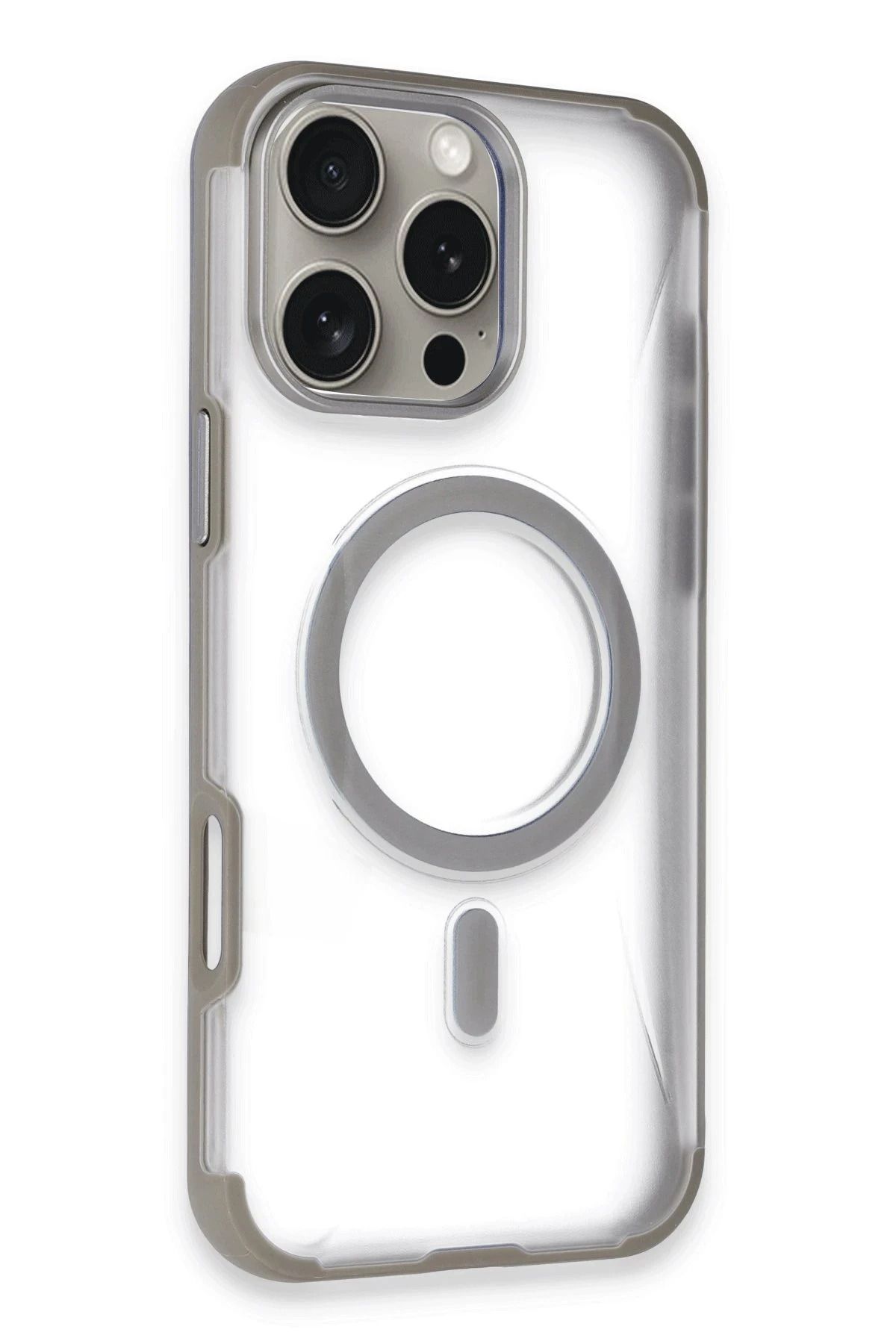 CepteToptan Joko iPhone 16 Pro Max Hilton Magsafe Kapak - Titan Gri