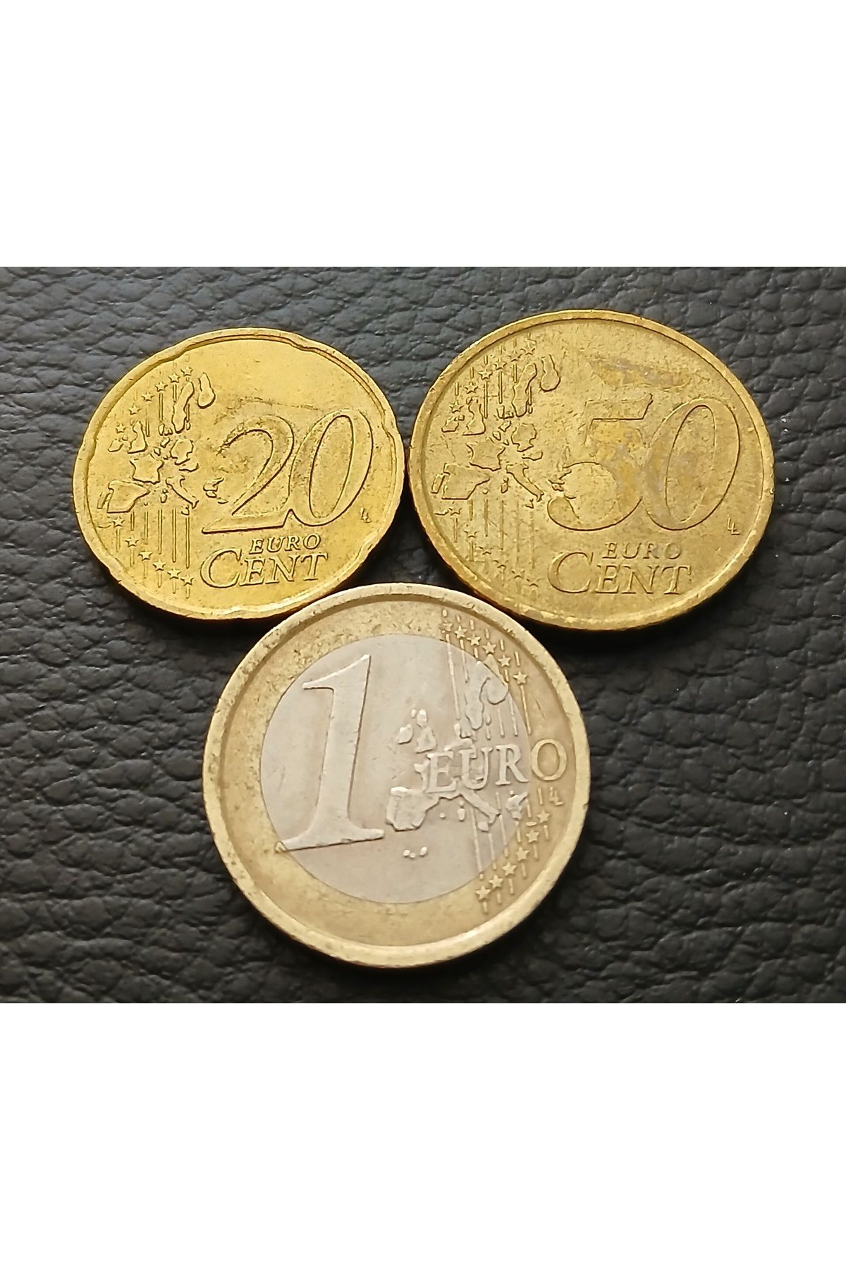 DÜZGÜN TİCARET 1/20/50 EURO CENT YABANCI MADENİ PARA LOTU