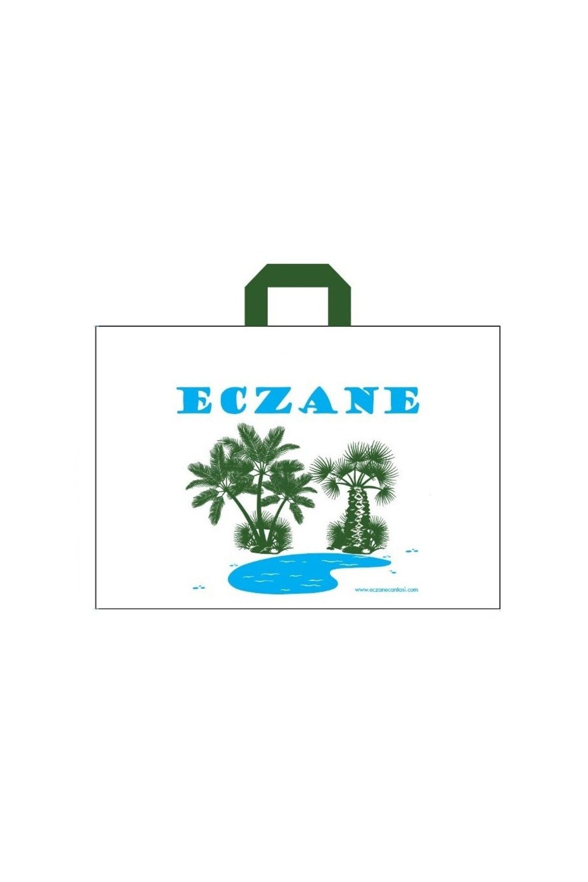 Syu Çanta Tipi Yumuşak Saplı Eczane Poşeti 50 Cm X 35 Cm 40 Adet