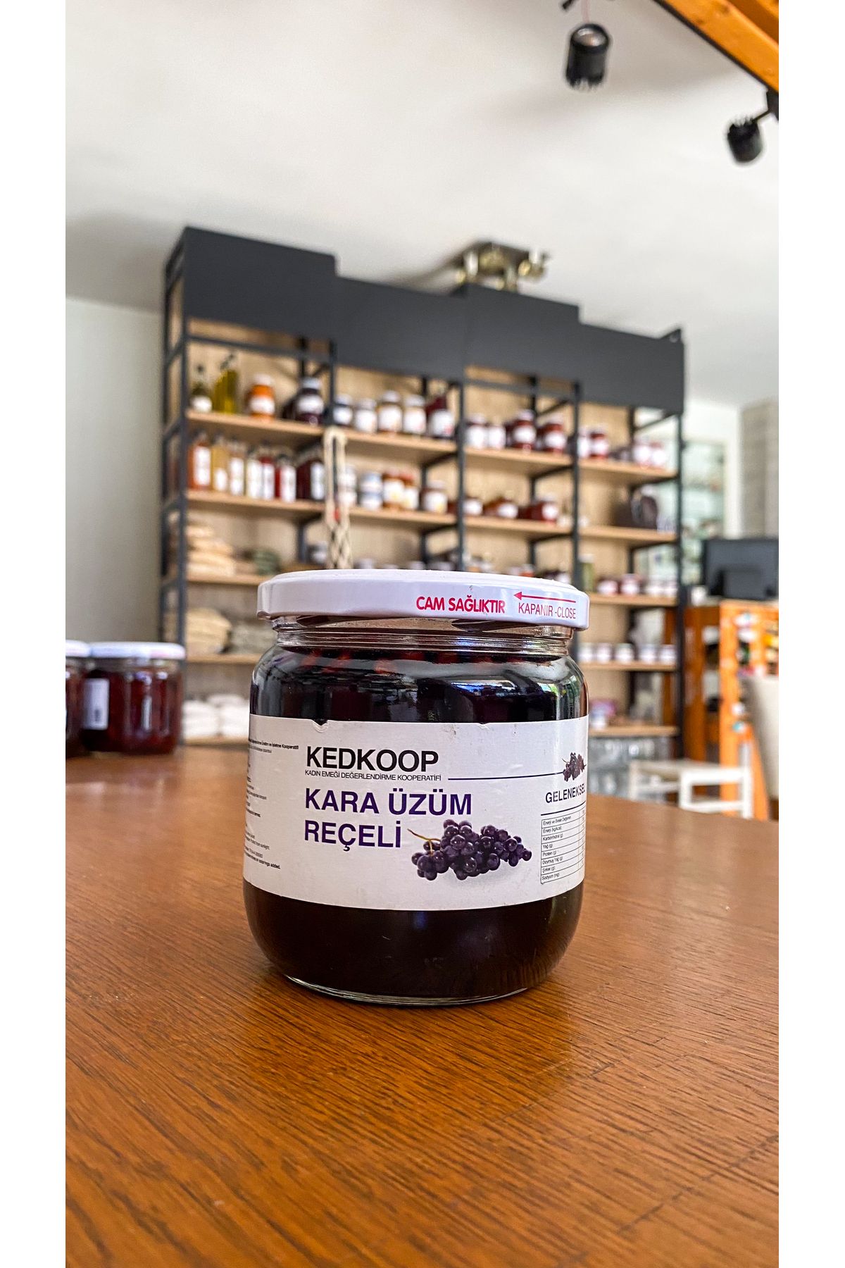 kedkoop Kara Üzüm Reçeli 425 cc
