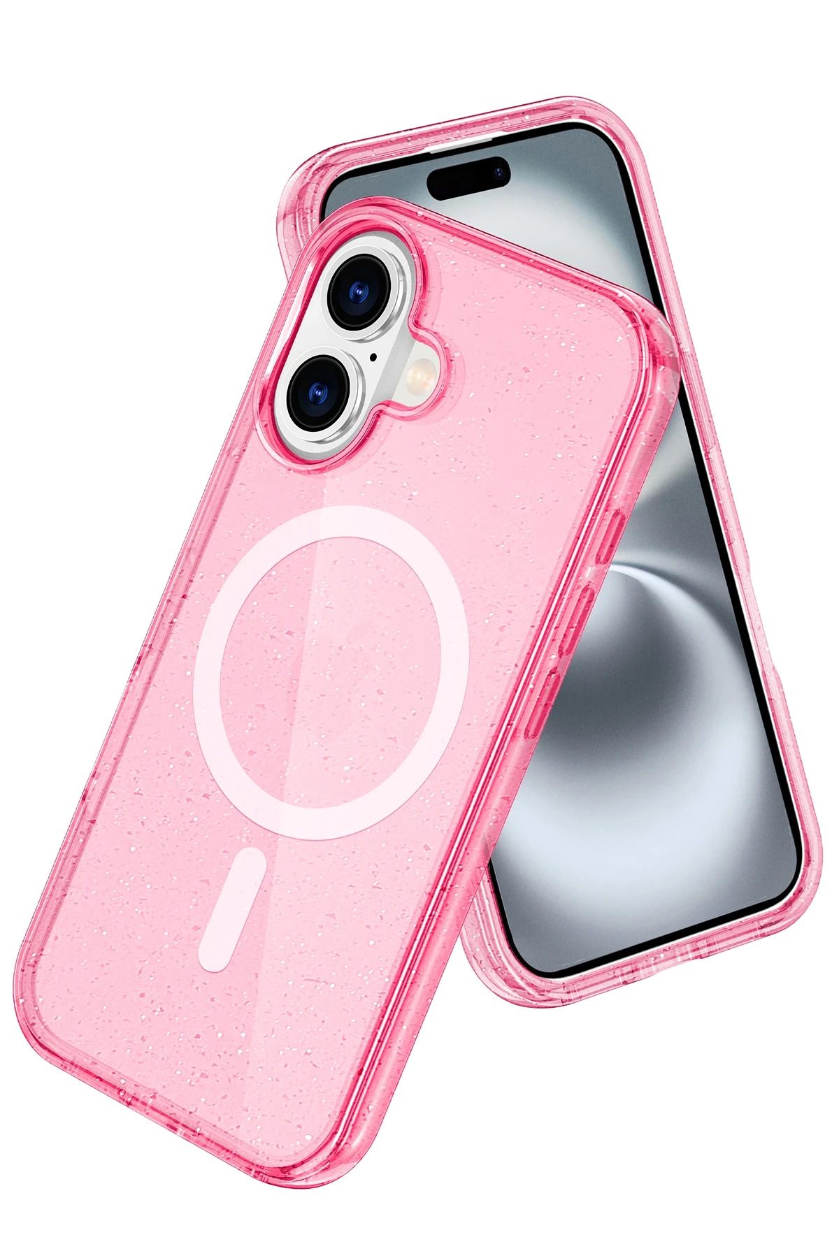 CepteToptan Joko Apple iPhone 16 Star Magsafe Kapak - Pembe