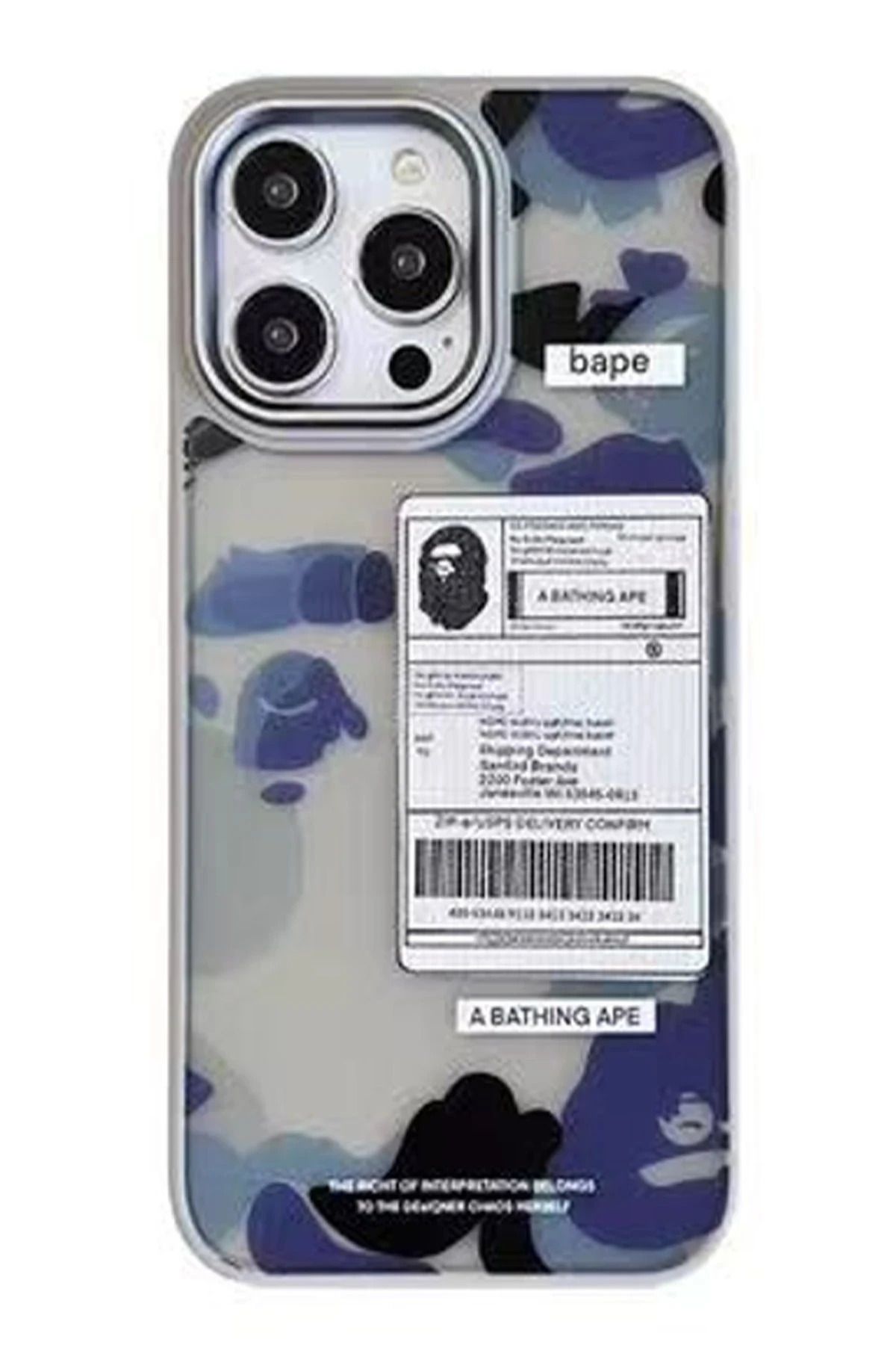 nerede bulurum Movenchy iPhone 15 Pro Terra Desenli Kapak - Siyah - 3
