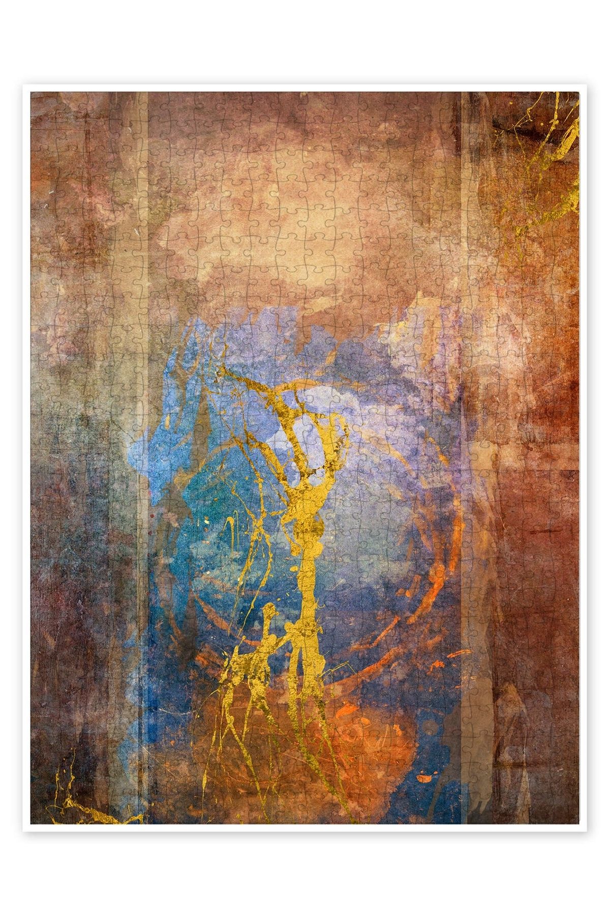 Jeronkarji Muse 500 Parça Puzzle Yapboz Bohem Soyut Sanat Temalı