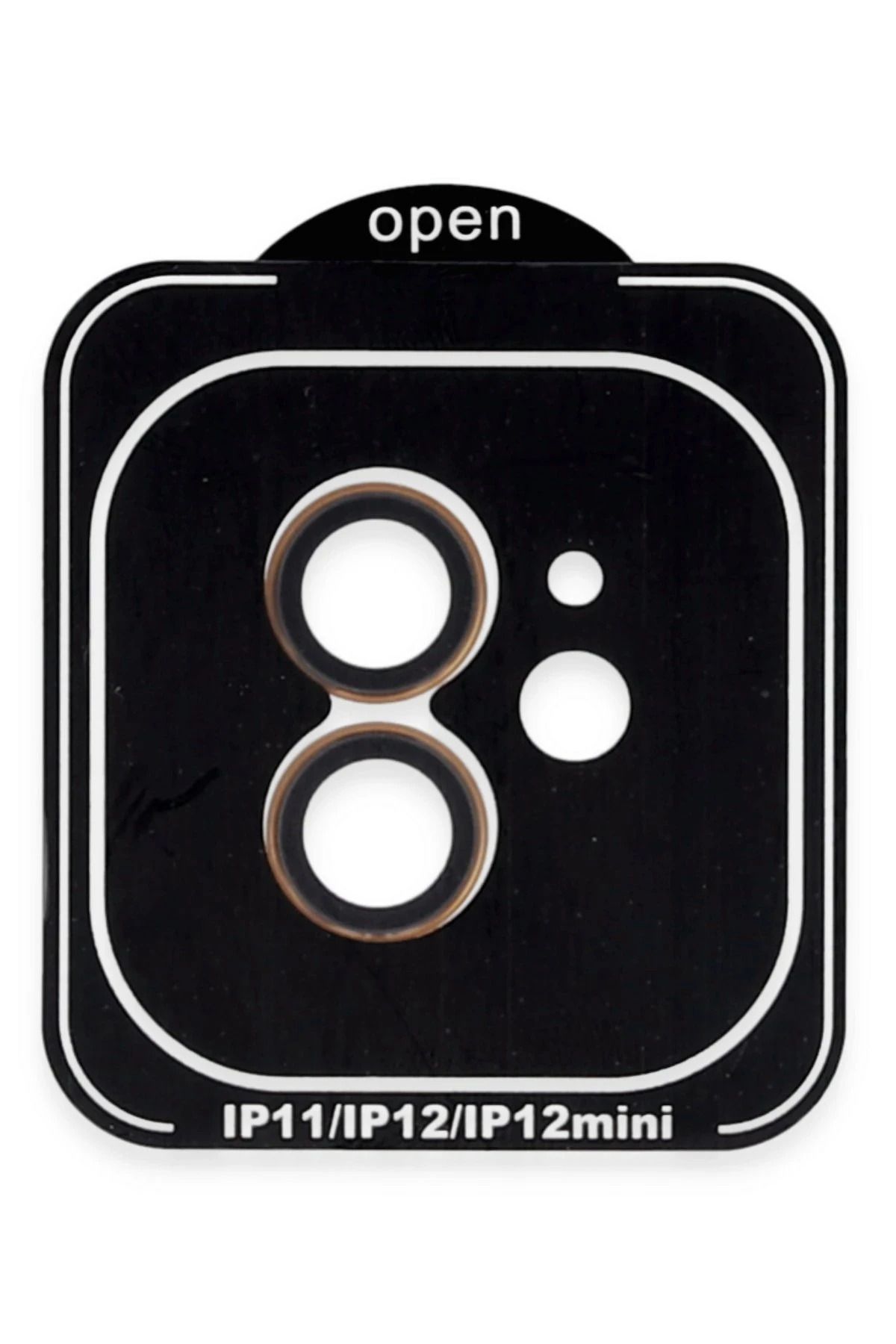 CepteToptan Joko iPhone 11 PVD Metal Kamera Lens - Turuncu