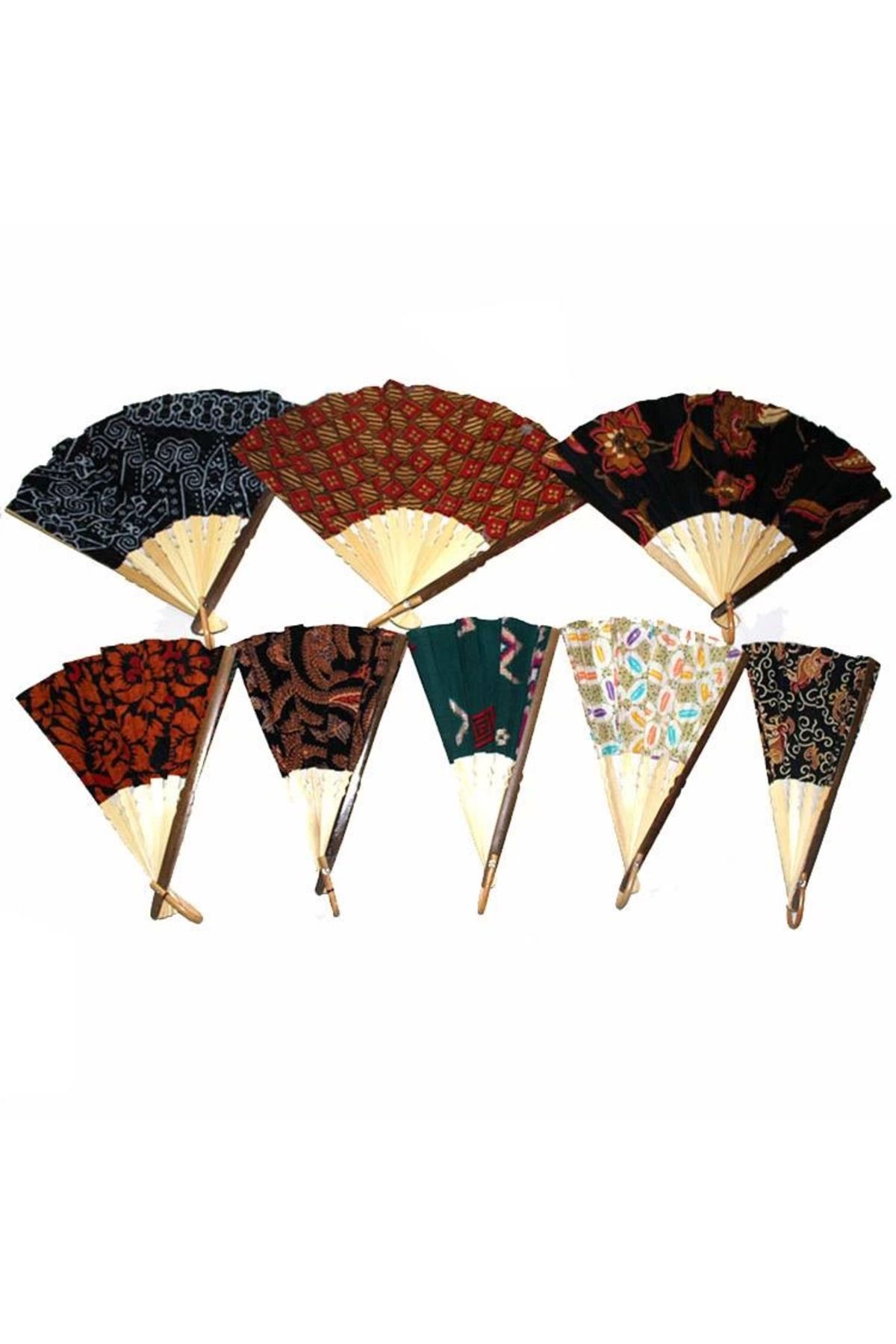 Serero Bambu Bez Yelpaze Küçük St00159