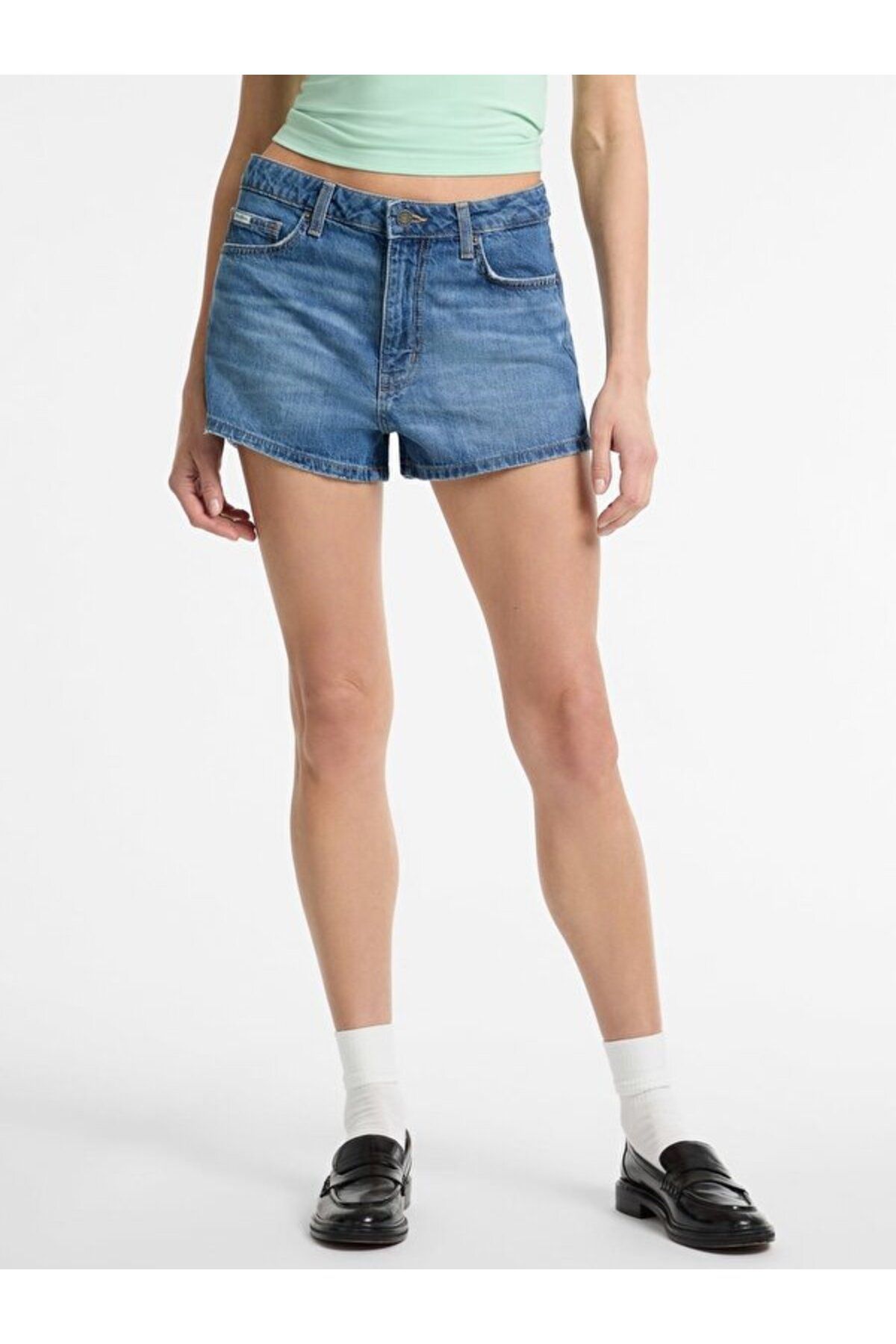 Guess Jeans Highwaist Kadın Regular Fit Şort