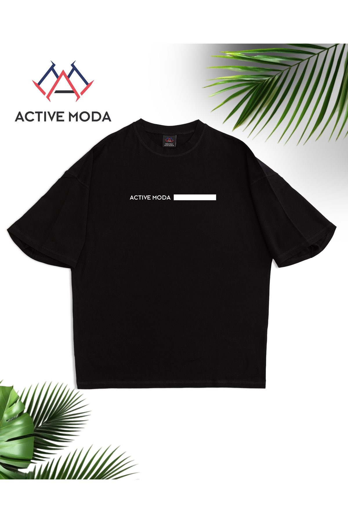 ACTIVE MODA - ERKEK PAMUKLU BASKILI MODA FİLİSTİN BASKILI TSHIRT