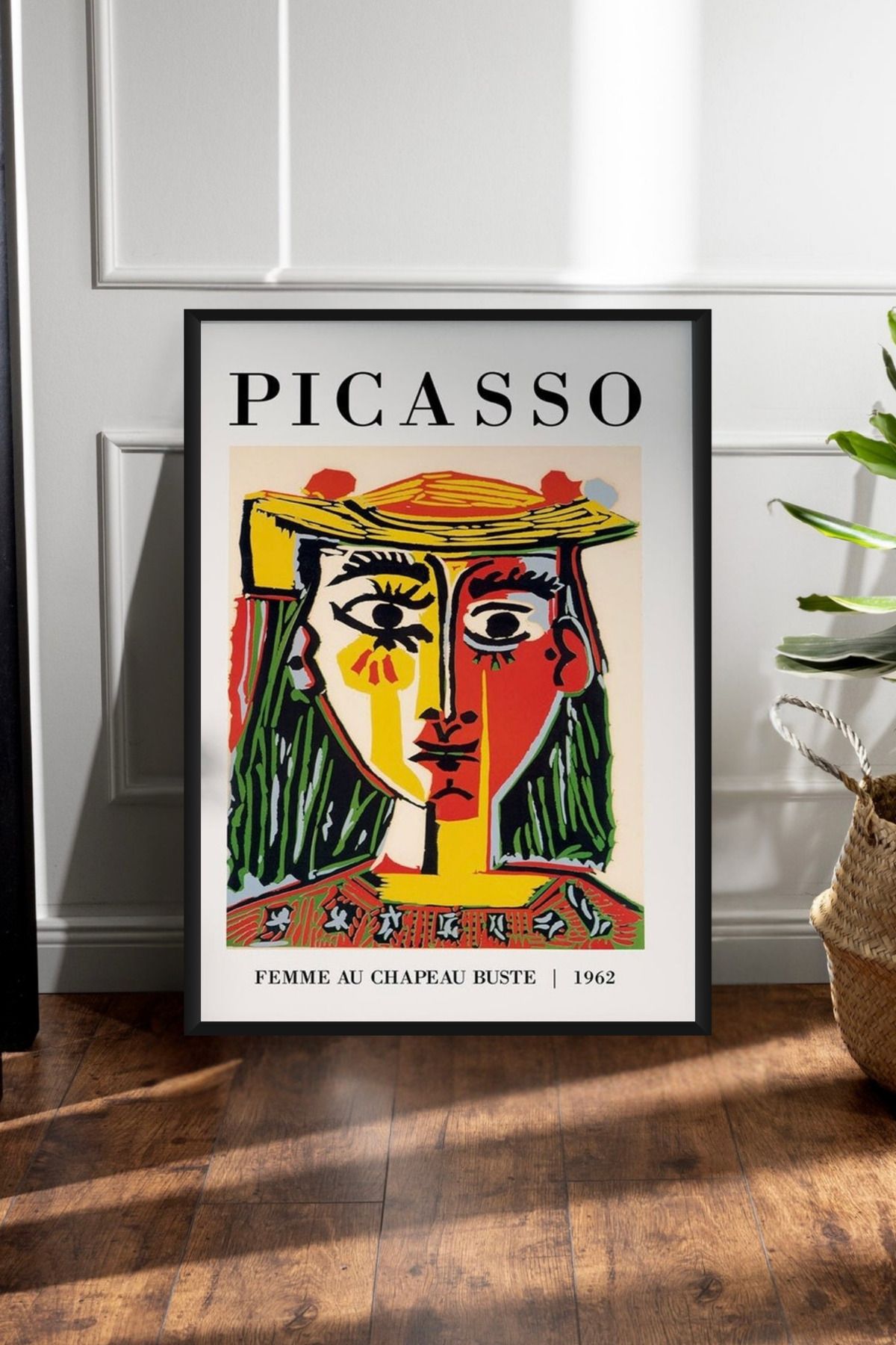 Bugucreative Pıcasso Çerçevesiz Poster,Sanatsal Poster,Tablo Ölçülerinde Çerçevesiz Poster