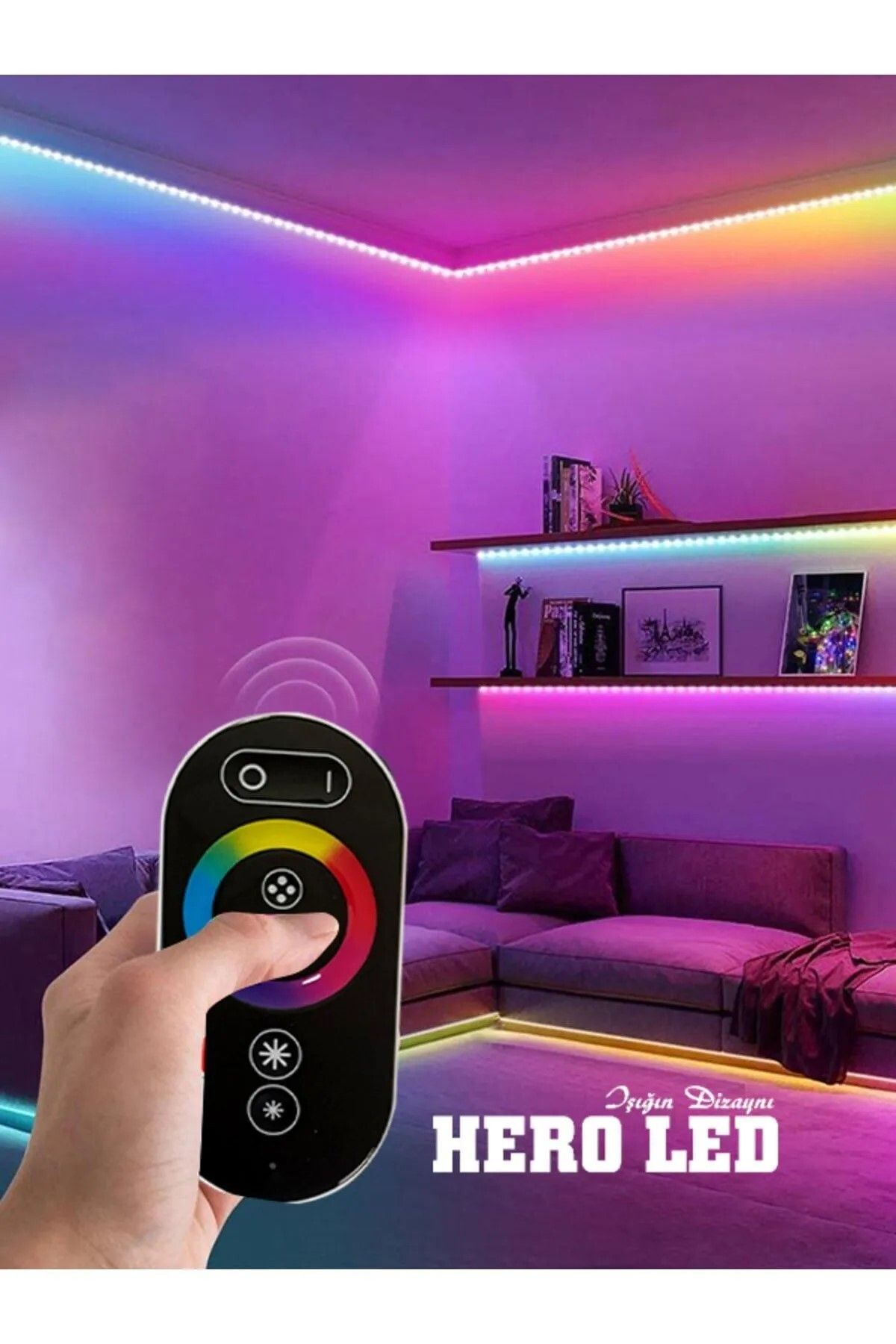 SUN LUVY Hl-1911 36 Amper Touch (DOKUNMATİK) Rgb Şerit Led Kumanda Kontrol Cihazı
