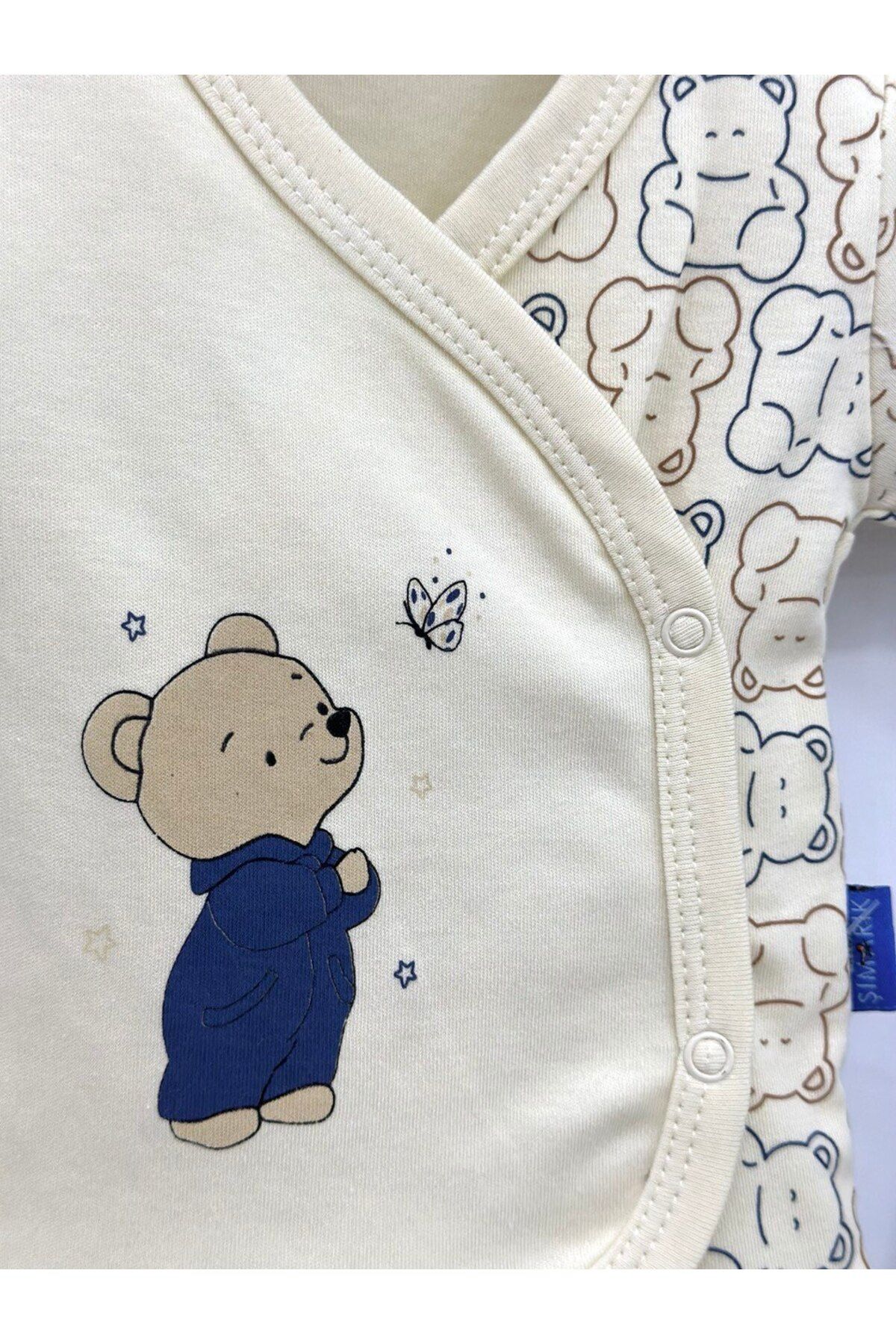 Zuff Baby ERKEK BEBEK 5'Lİ YENİDOĞAN ZIBIN SETİ