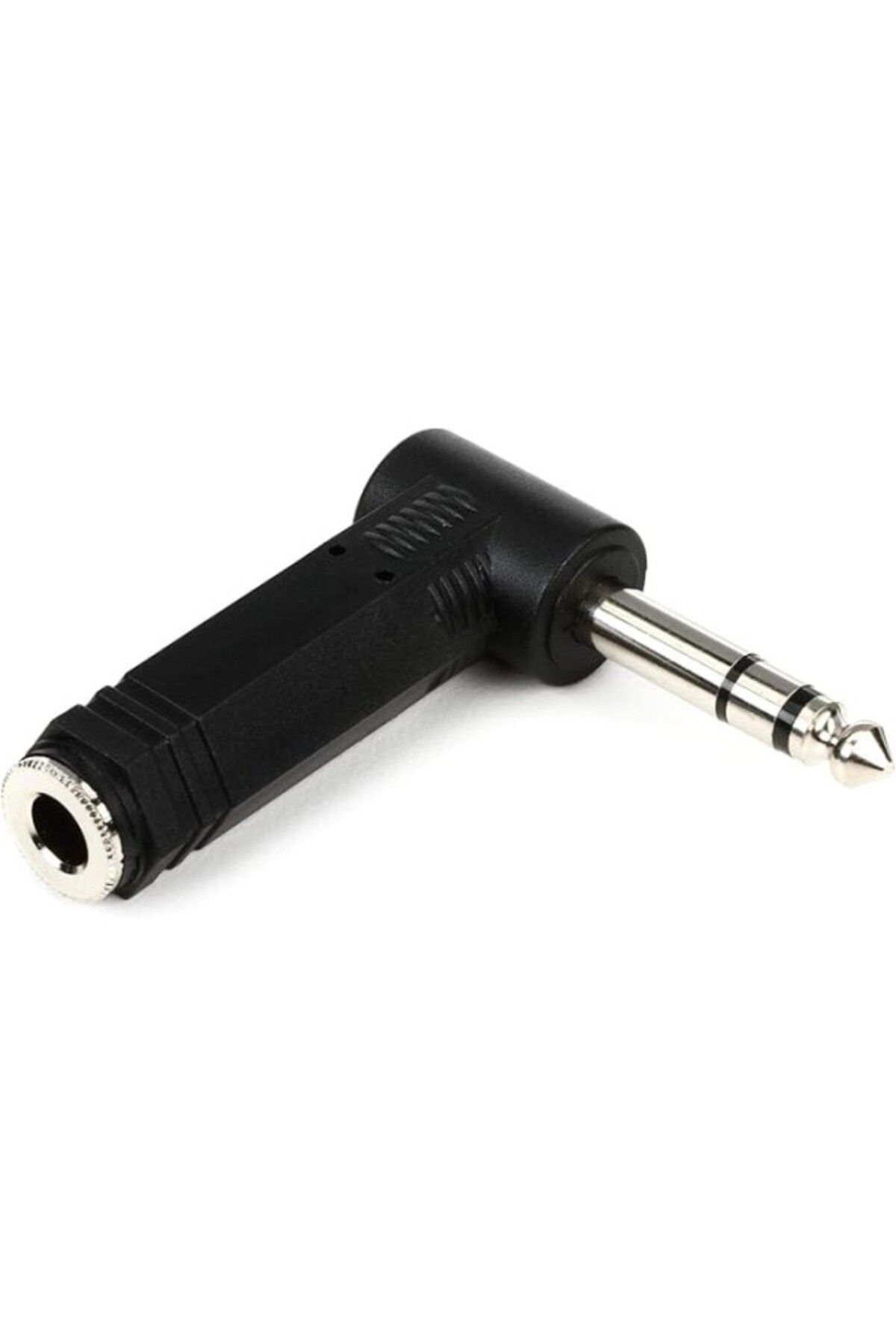 ShopZum Hosa 1/4 Inç Trs (F) - 1/4 Inç Trs (M) Sağ Açılı Çevirici (Gpp-273)