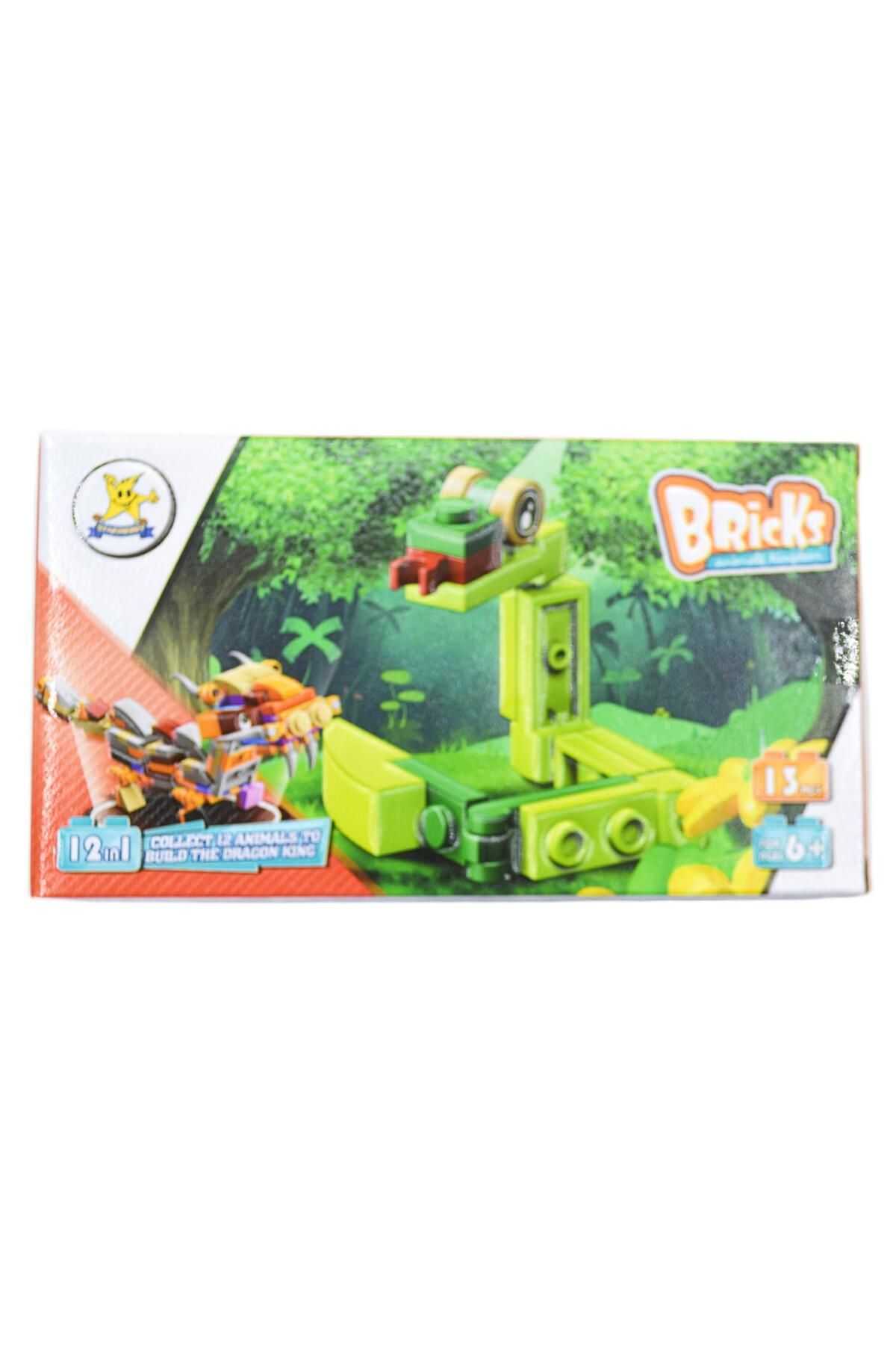 KIZILKAYA Kızılkaya Bricks Lego Hayvanlar 06 Snake 13 Parça (SM198B-06)