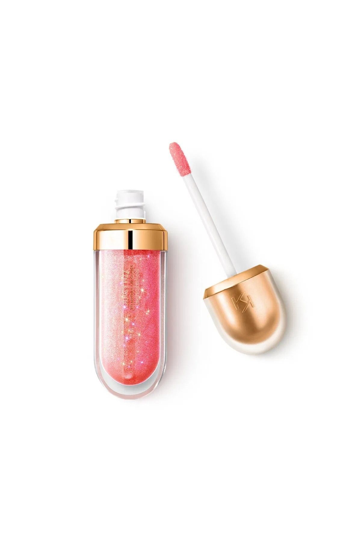 Kiko Juicy Fizz 3D Hydra Lip Gloss Limited Edition- 02 Fruity Sorbetto 0