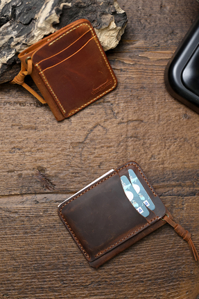 Wild West Crafted New Covboy Hakiki deri el yapımı Erkek Kartlık.Doğum günü&B...