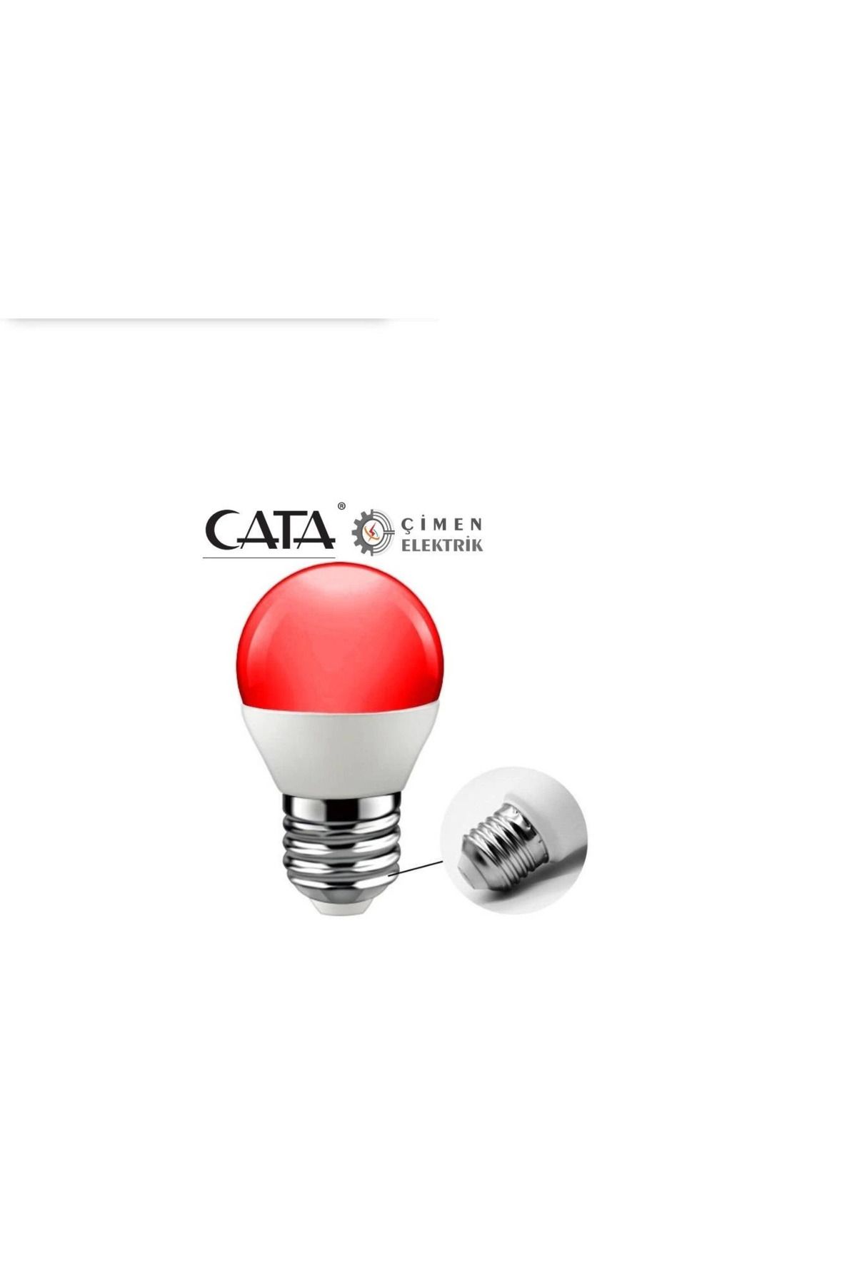 feifei Cata Ct 4276 6 W Led Ampul Kırmızı Renk