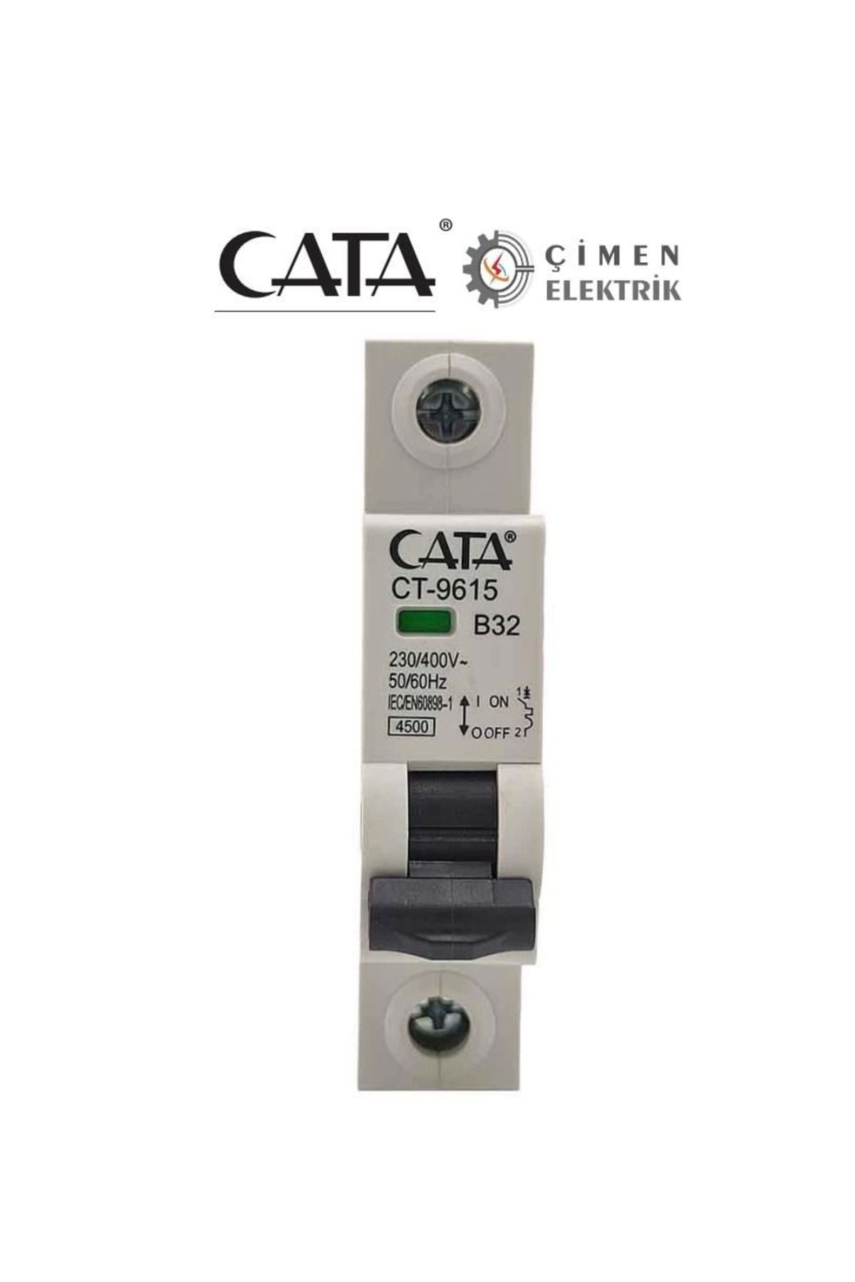 DENİZBİLİŞİM Cata Ct 9615 1X32A 4.5Ka B Tipi Otomatik Sigorta