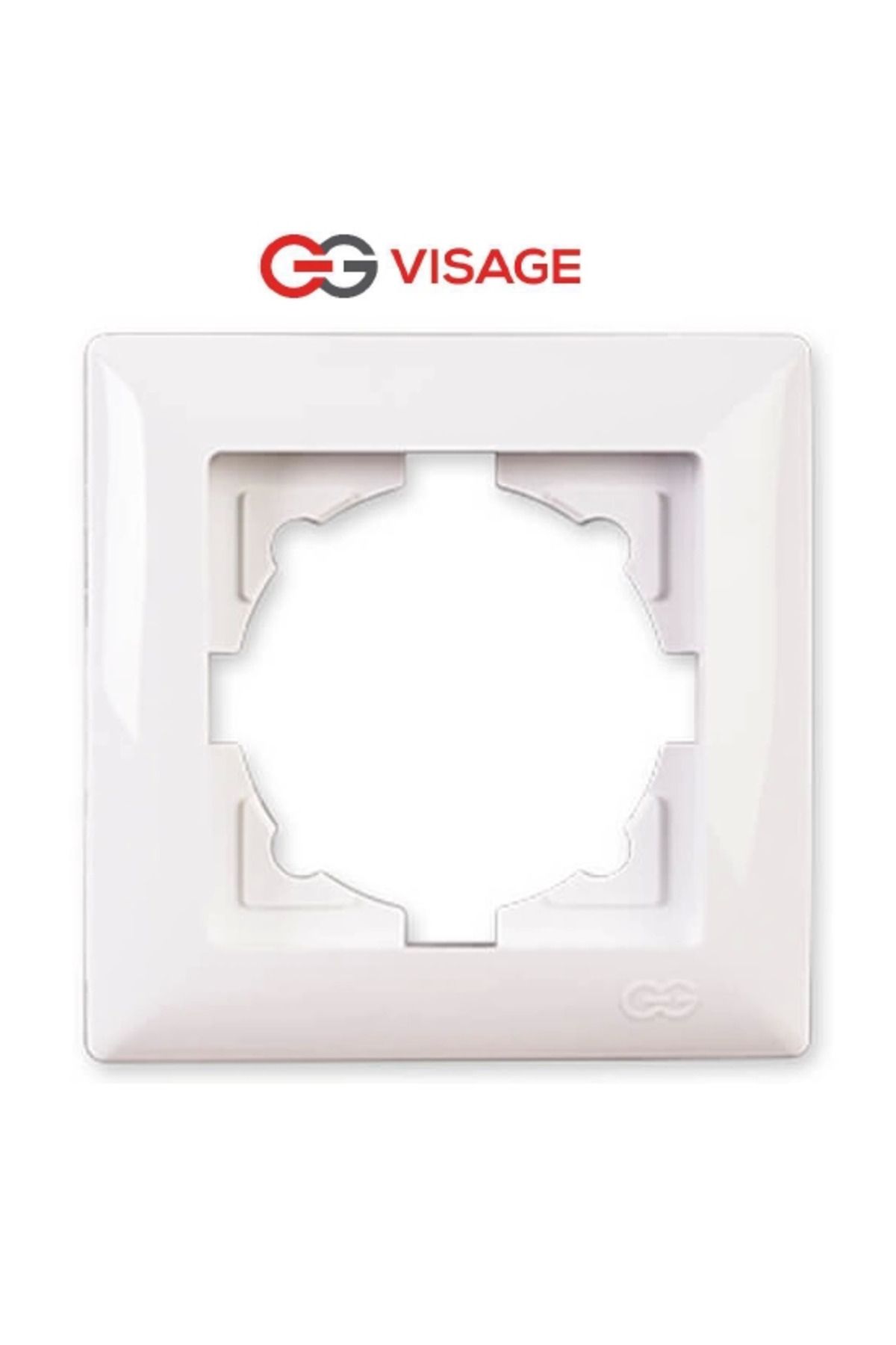ÇAVDAR Visage Beyaz Tekli Çerceve