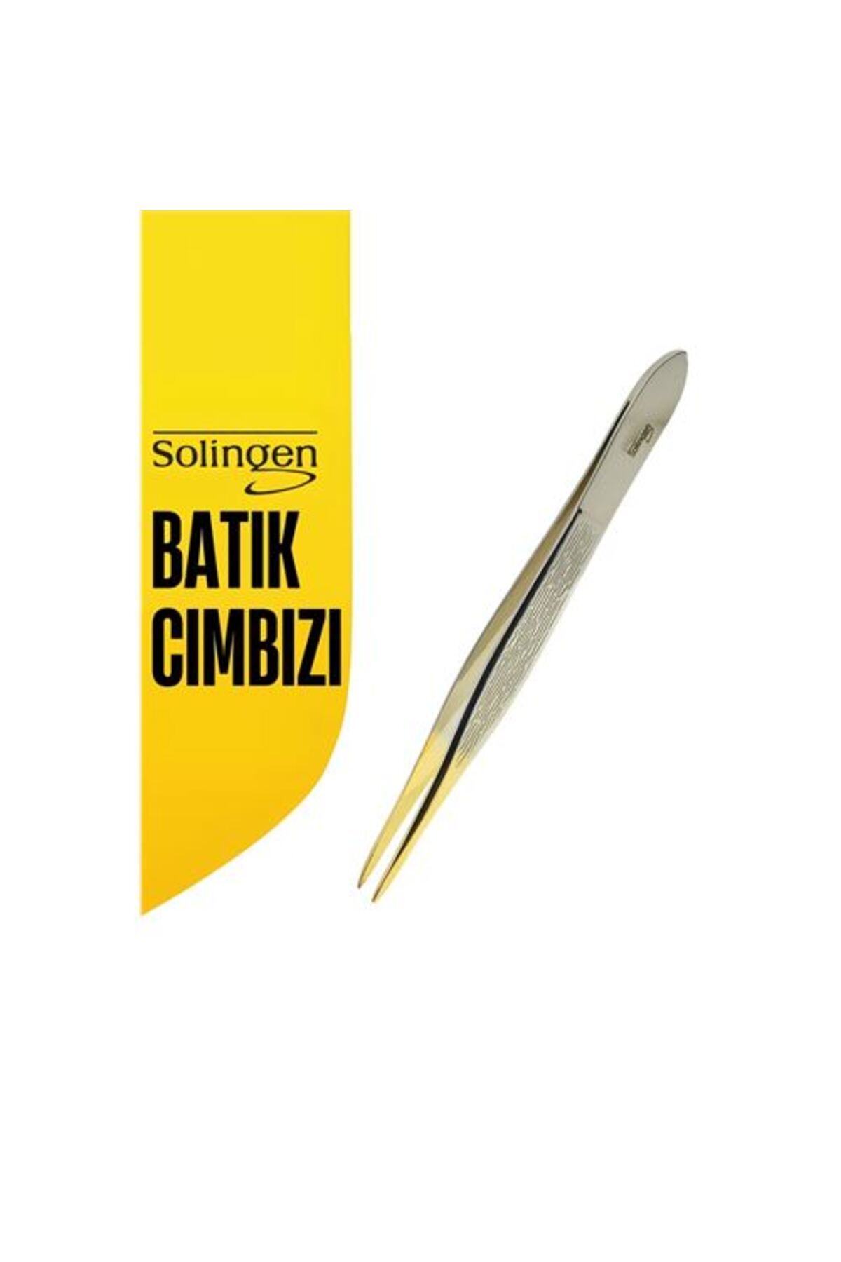 TYYLİ İnce Uçlu Batık Cımbızı - Şık ve Hassas Kaş Şekillendirme Solingen Professional