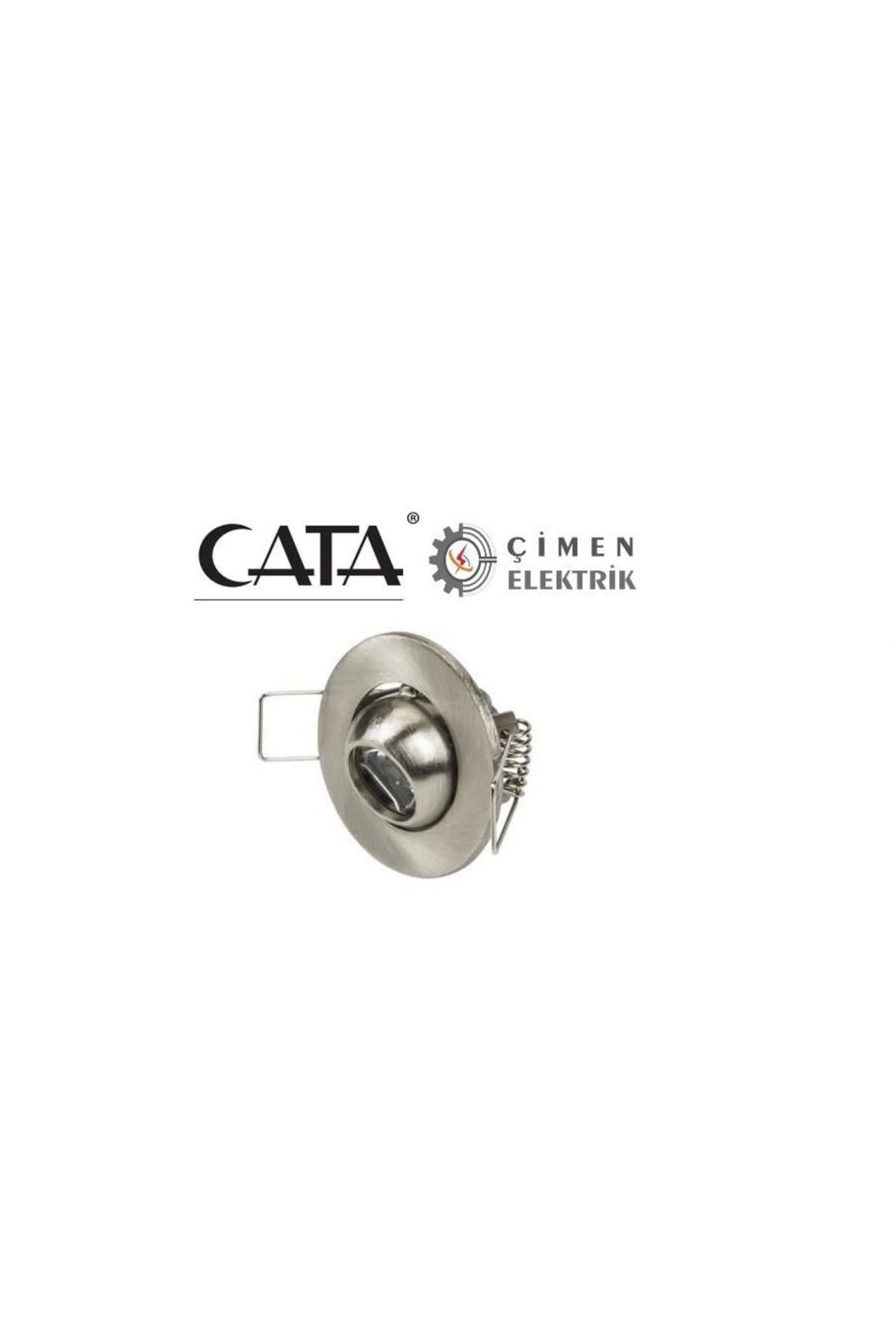 S'82 CATA CT 5268 1.5W Satin Kasa Led Spot 6400K Beyaz Işık