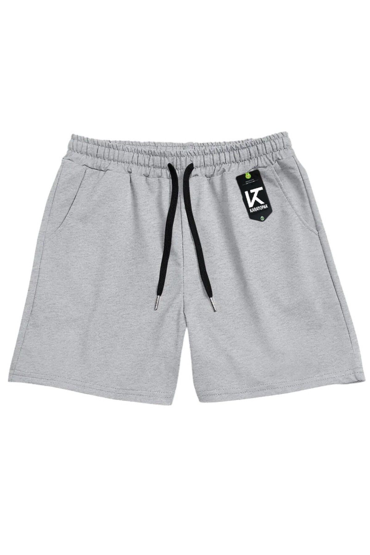 Karatopak Unisex Yazlık Rahat Basic Şort