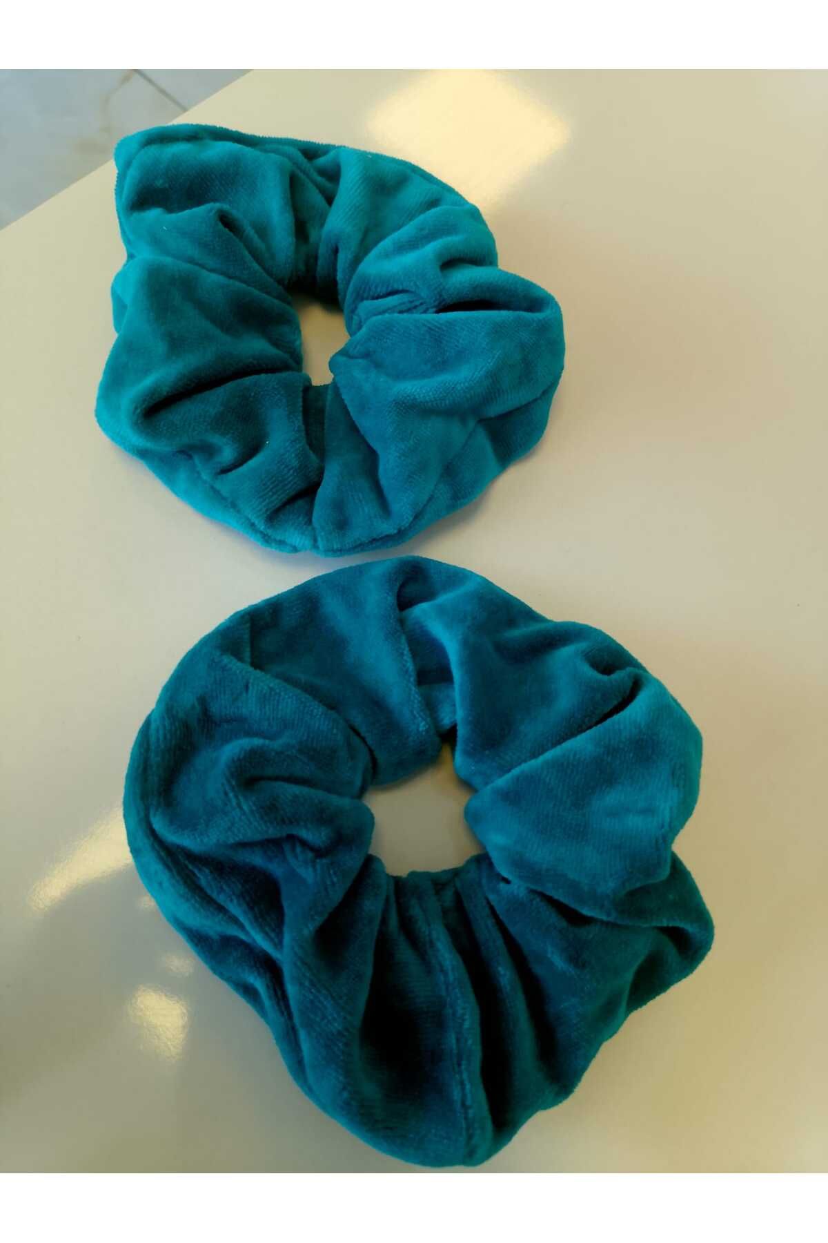 şehrazat handmade KADIN TURKUAZ 2Lİ HAVLU TOKA