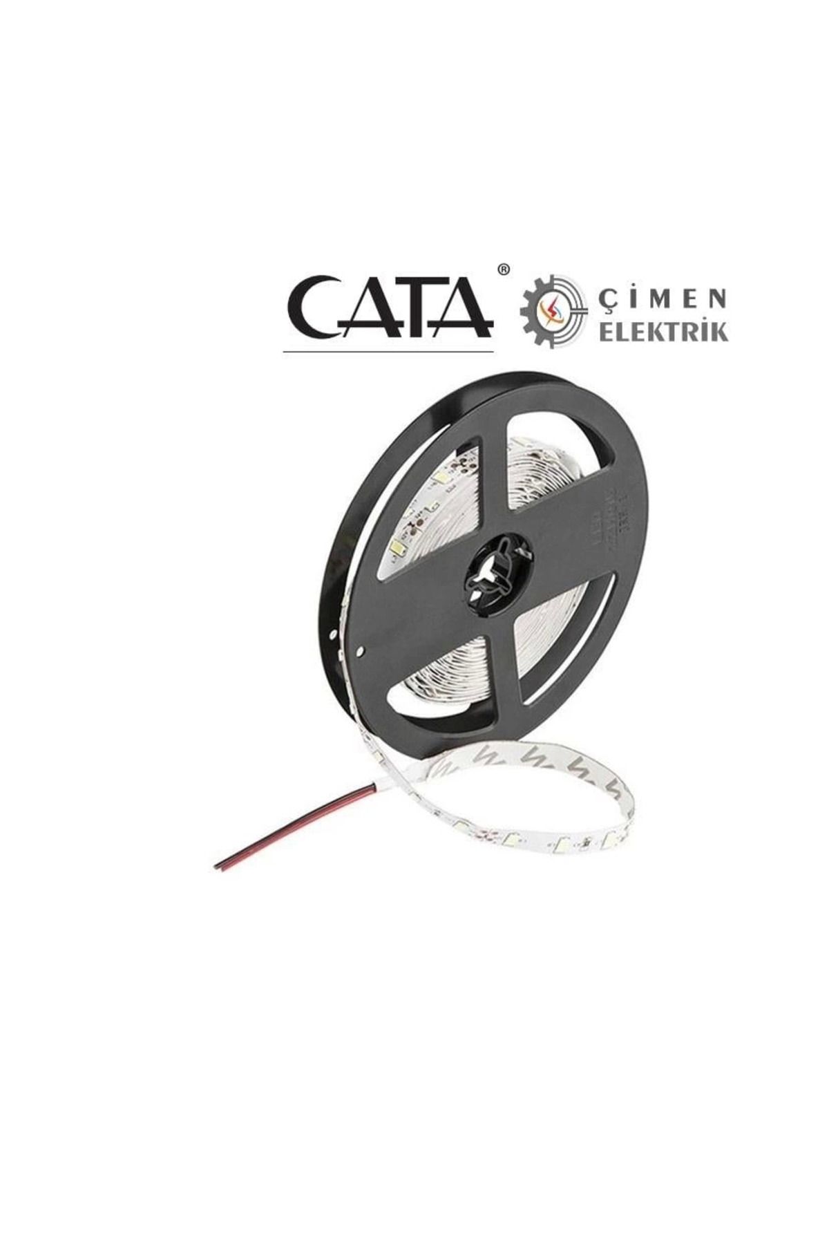 S'82 5 METRE CATA CT 4537 Şerit Led 12 Çip 3200K Gün Işığı