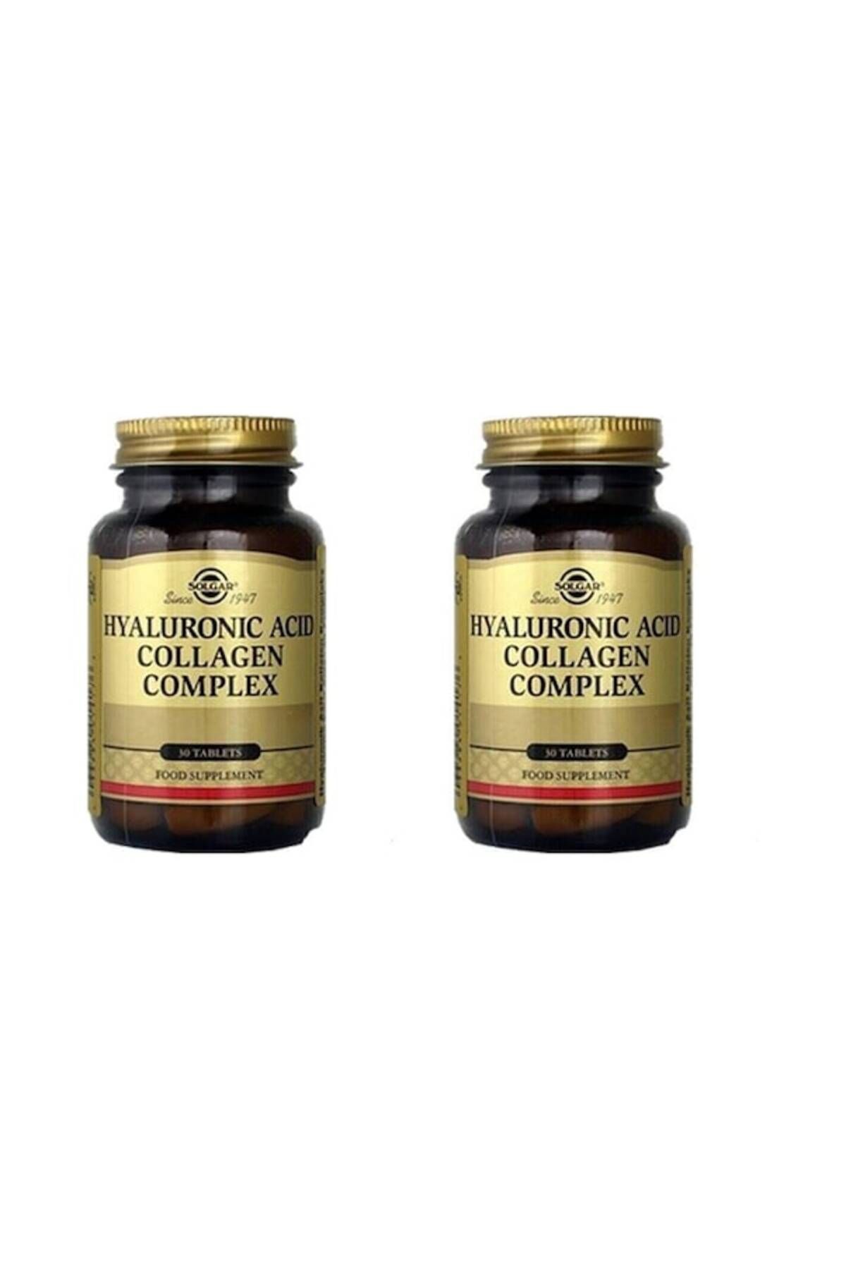 Solgar Hyaluronic Acid Collagen Complex 30 Tablet 2 Adet