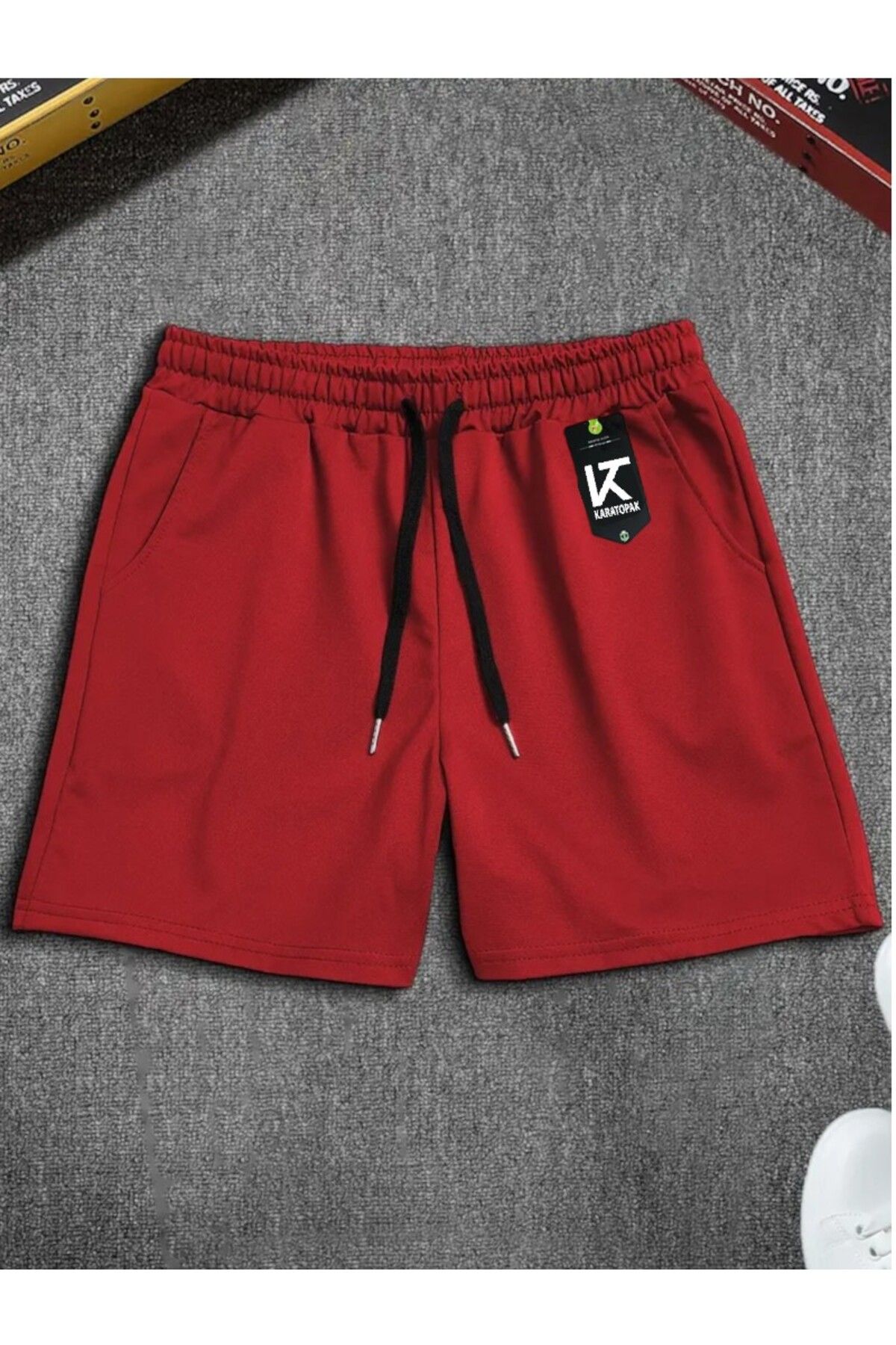 Karatopak Unisex Yazlık Rahat Basic Şort