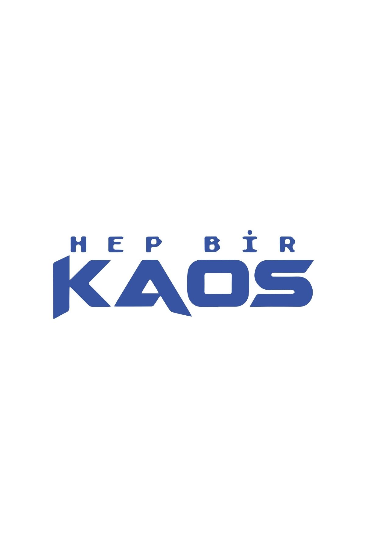 Reysa Tasarım Hep Bir Kaos Sticker 17x17 Cm Mavi