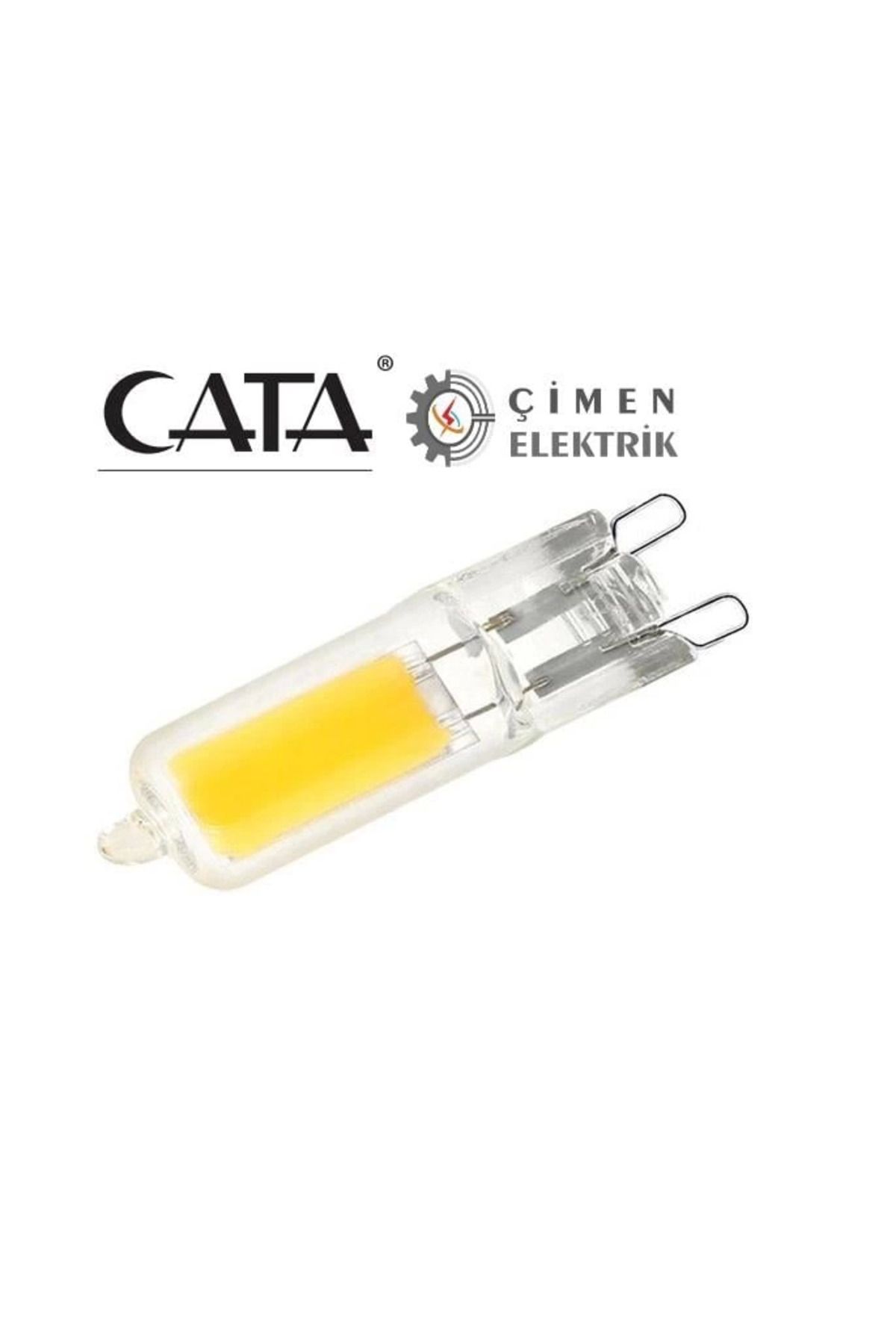 DENİZBİLİŞİM Cata Ct 4222 Led 7W 220V Kapsül Ampul 6400K Beyaz Işık G9 Duy