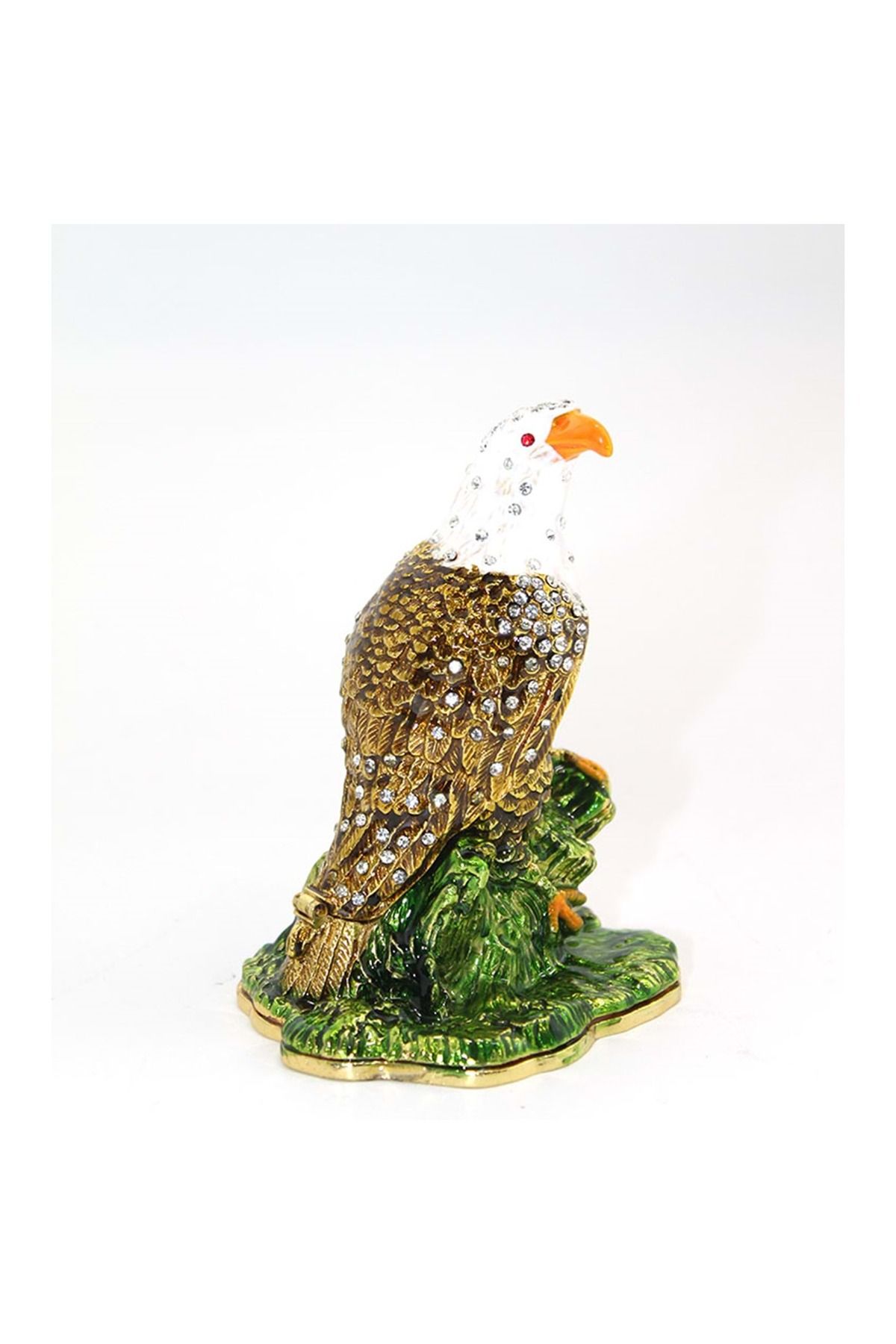 Store Sıvaroskı Taşlı Tekli Kartal 10*6 Cm